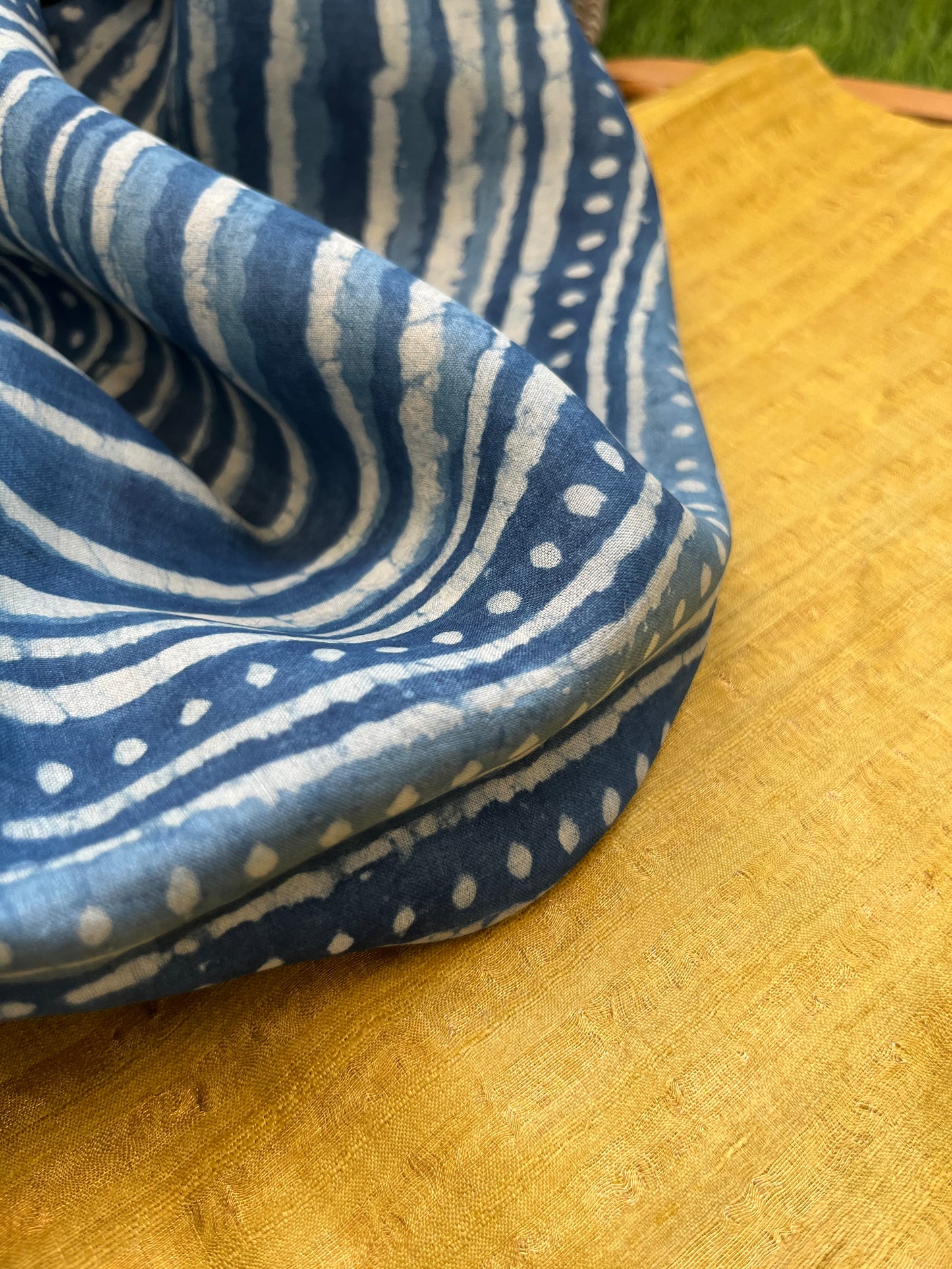 Silk kurta fabric dupatta