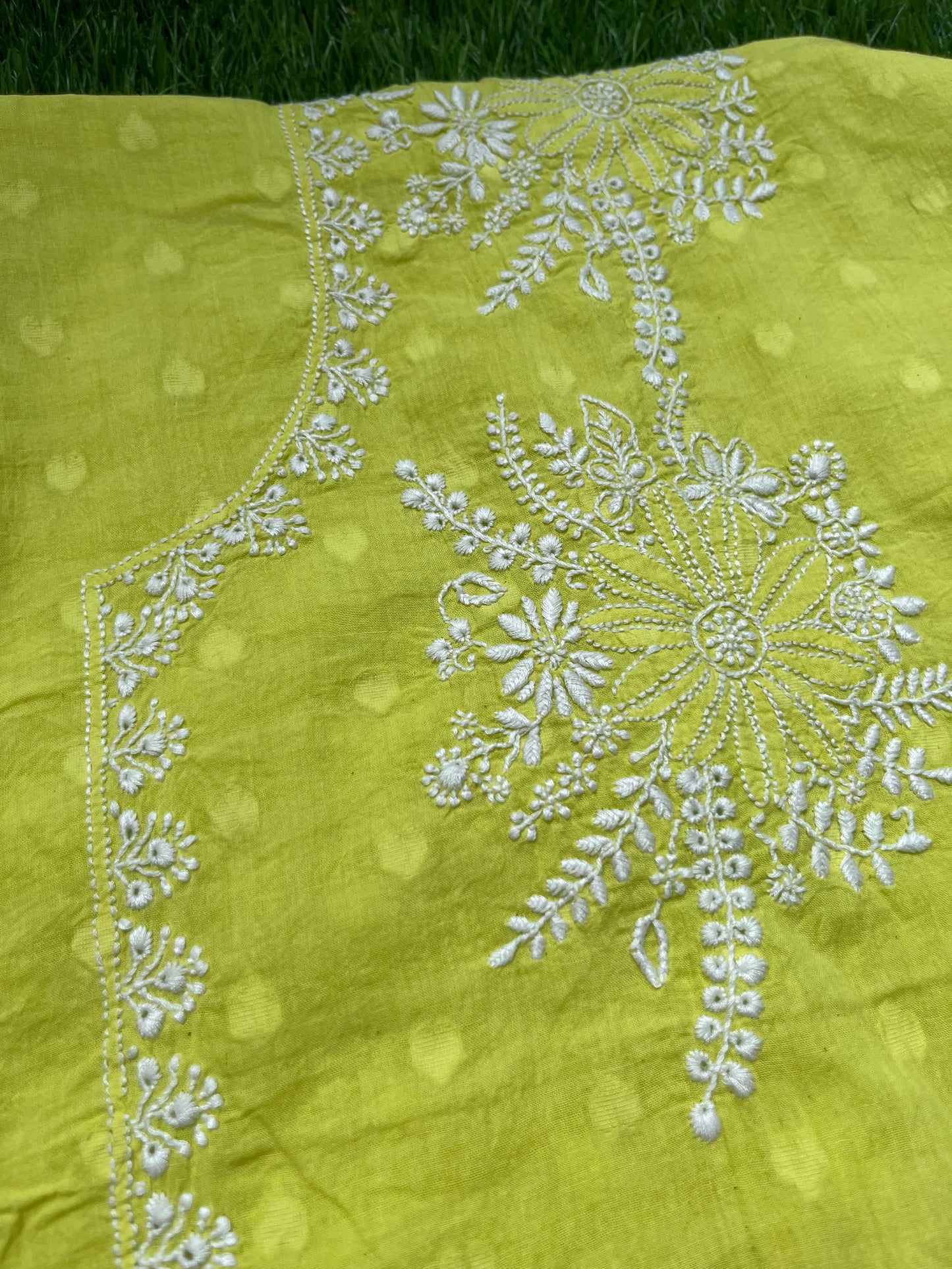 Rozana: Cotton chikankari kurta