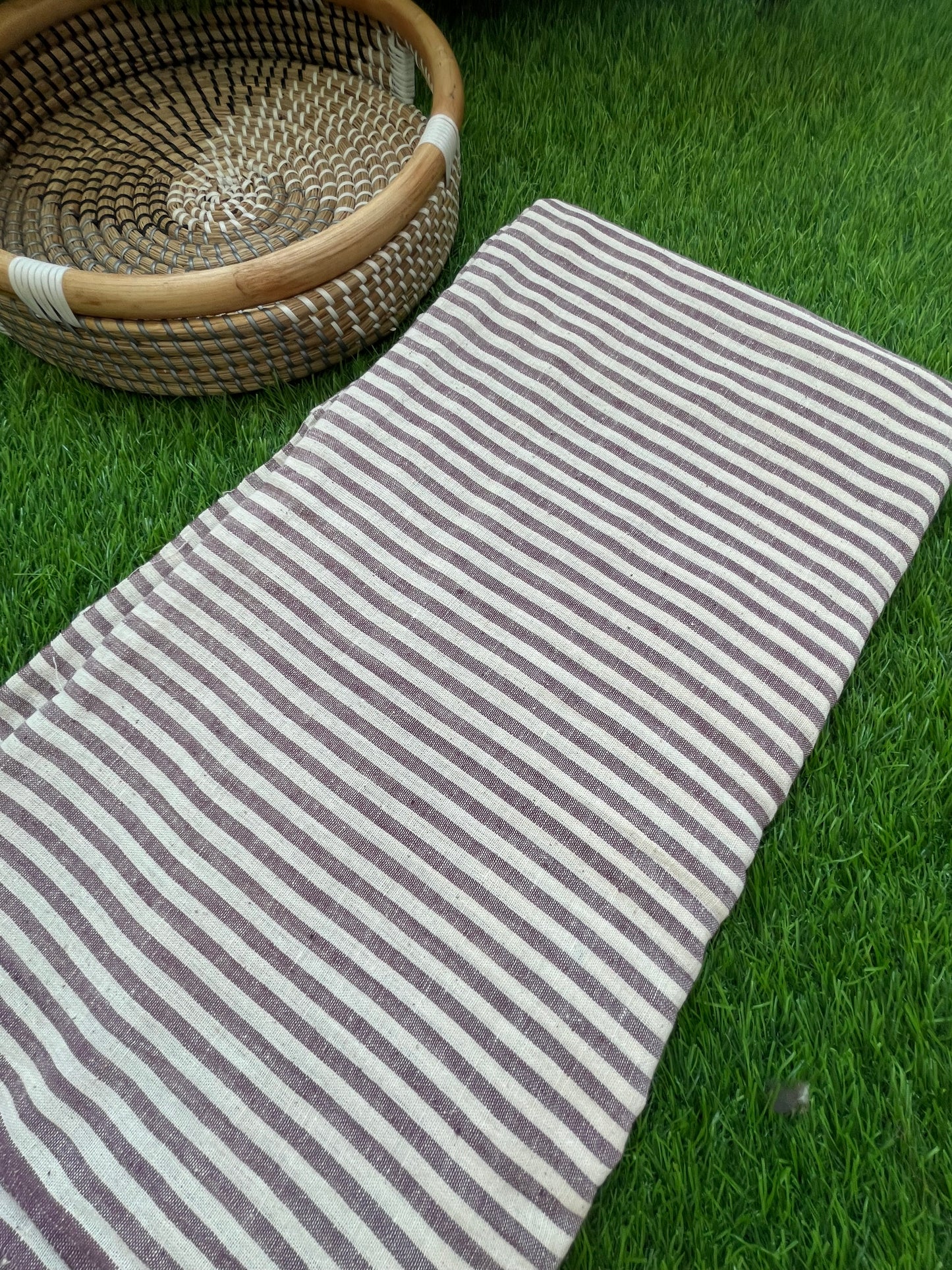 Handwoven organic kala Cotton fabric