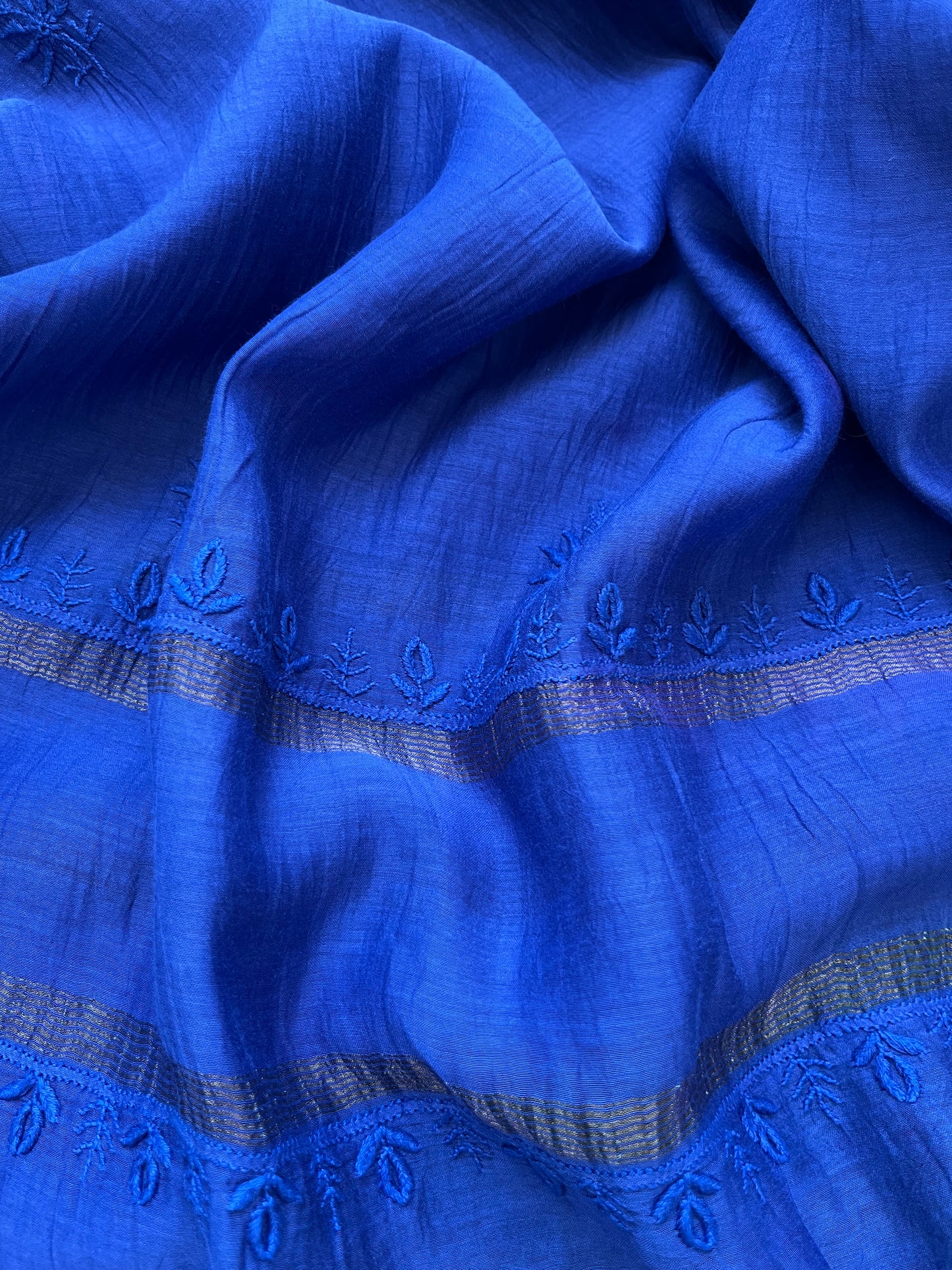 Chanderi Chikankari Kurta Dupatta