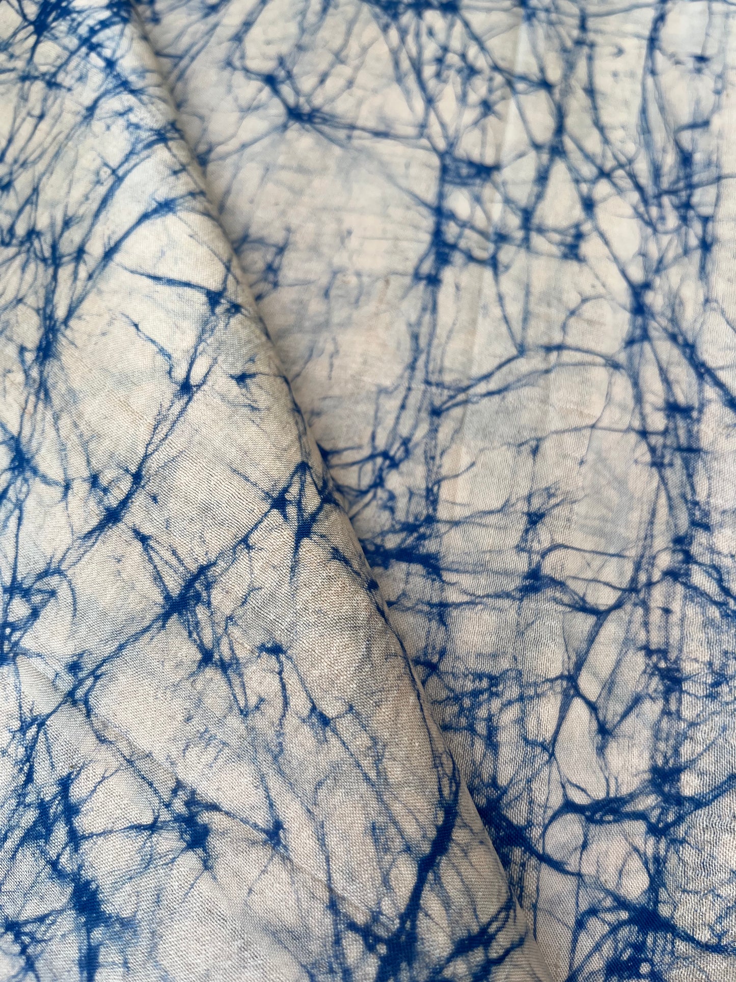 Silk baatik fabric