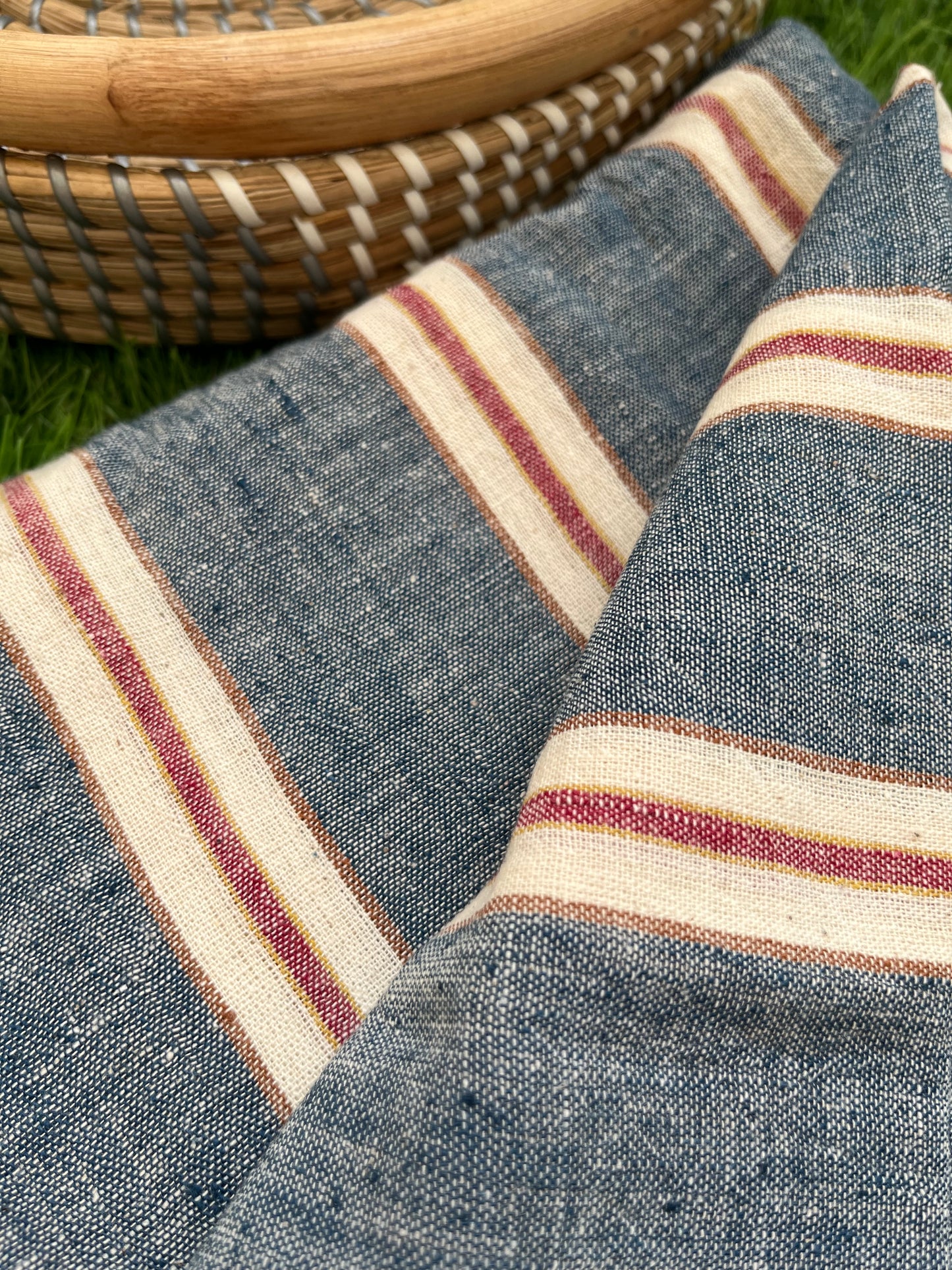 Handwoven organic kala Cotton fabric