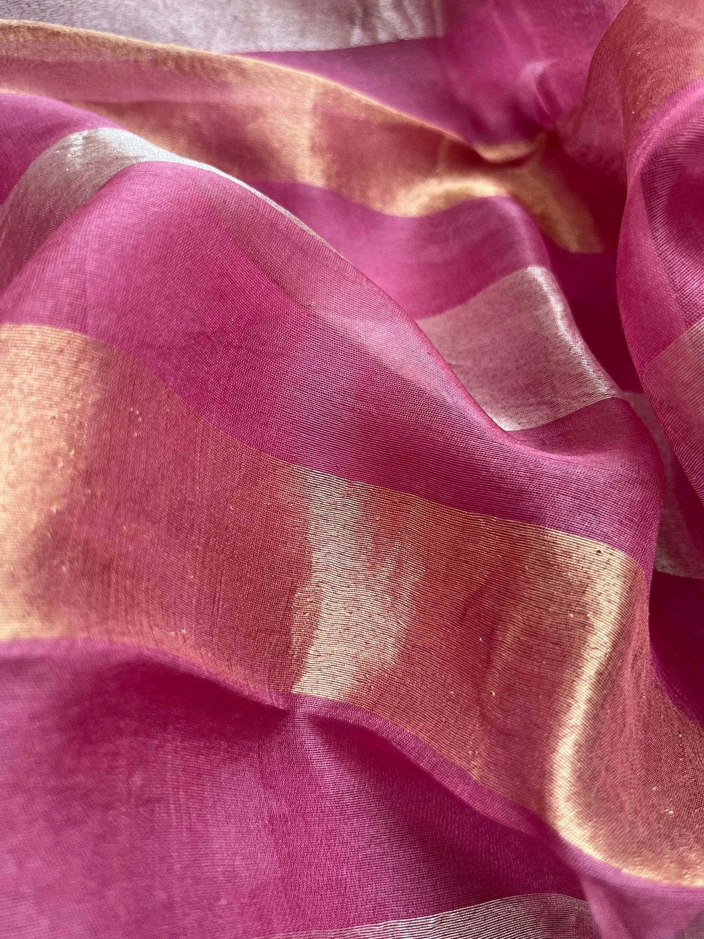 त्योहार् -Banarasi organza dupatta chanderi fabric