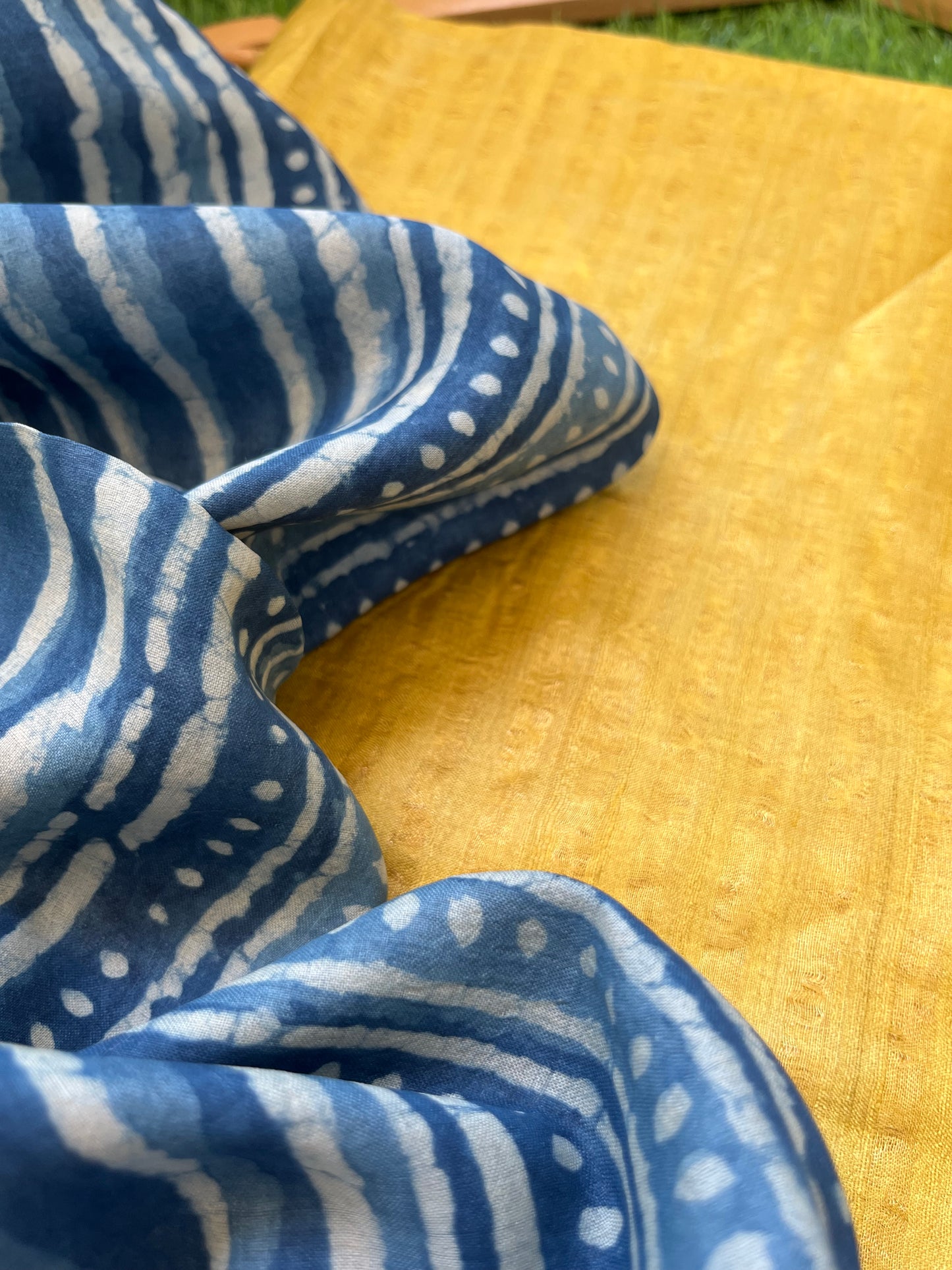Silk kurta fabric dupatta