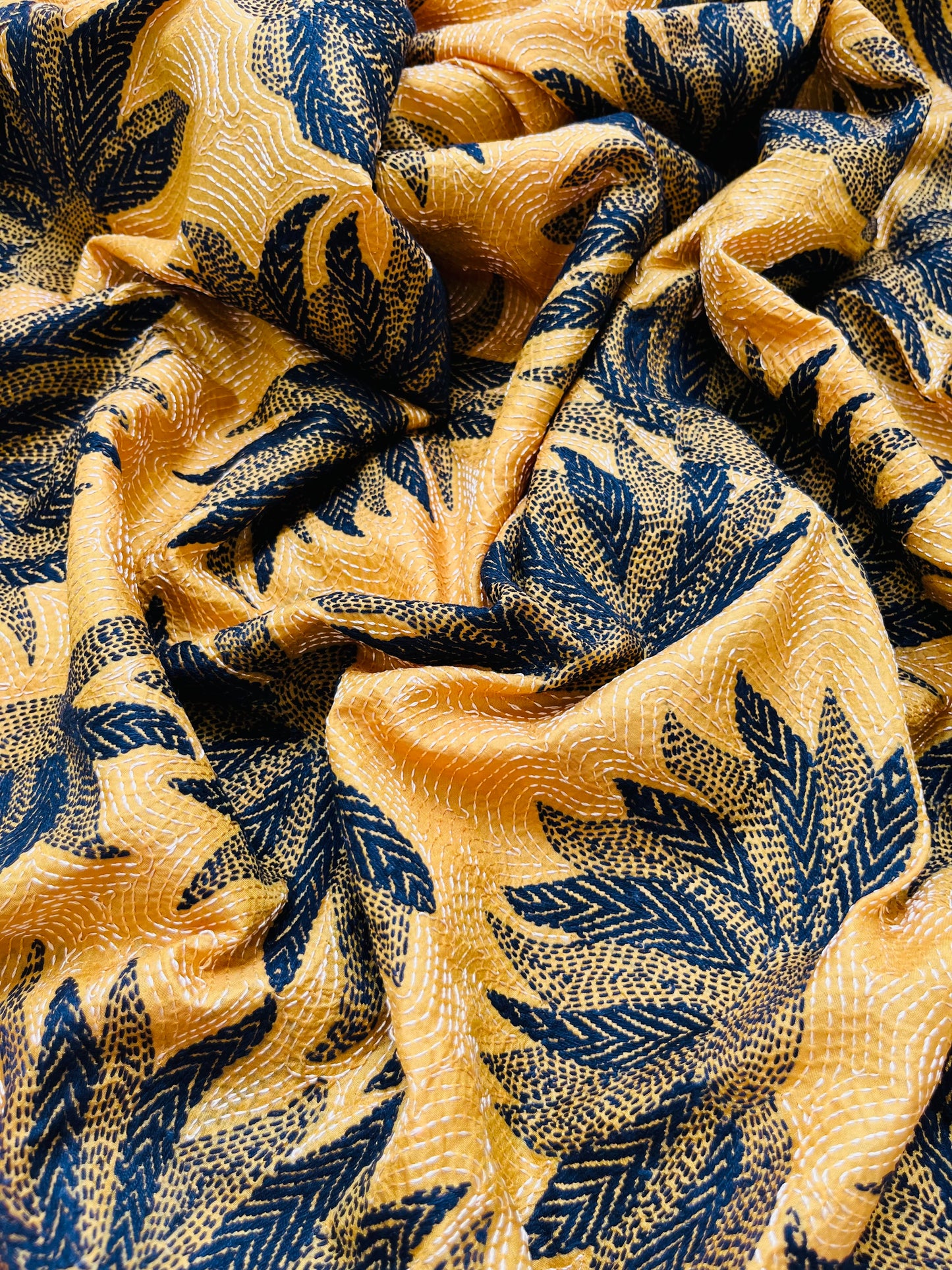 Silk Kantha Dupatta
