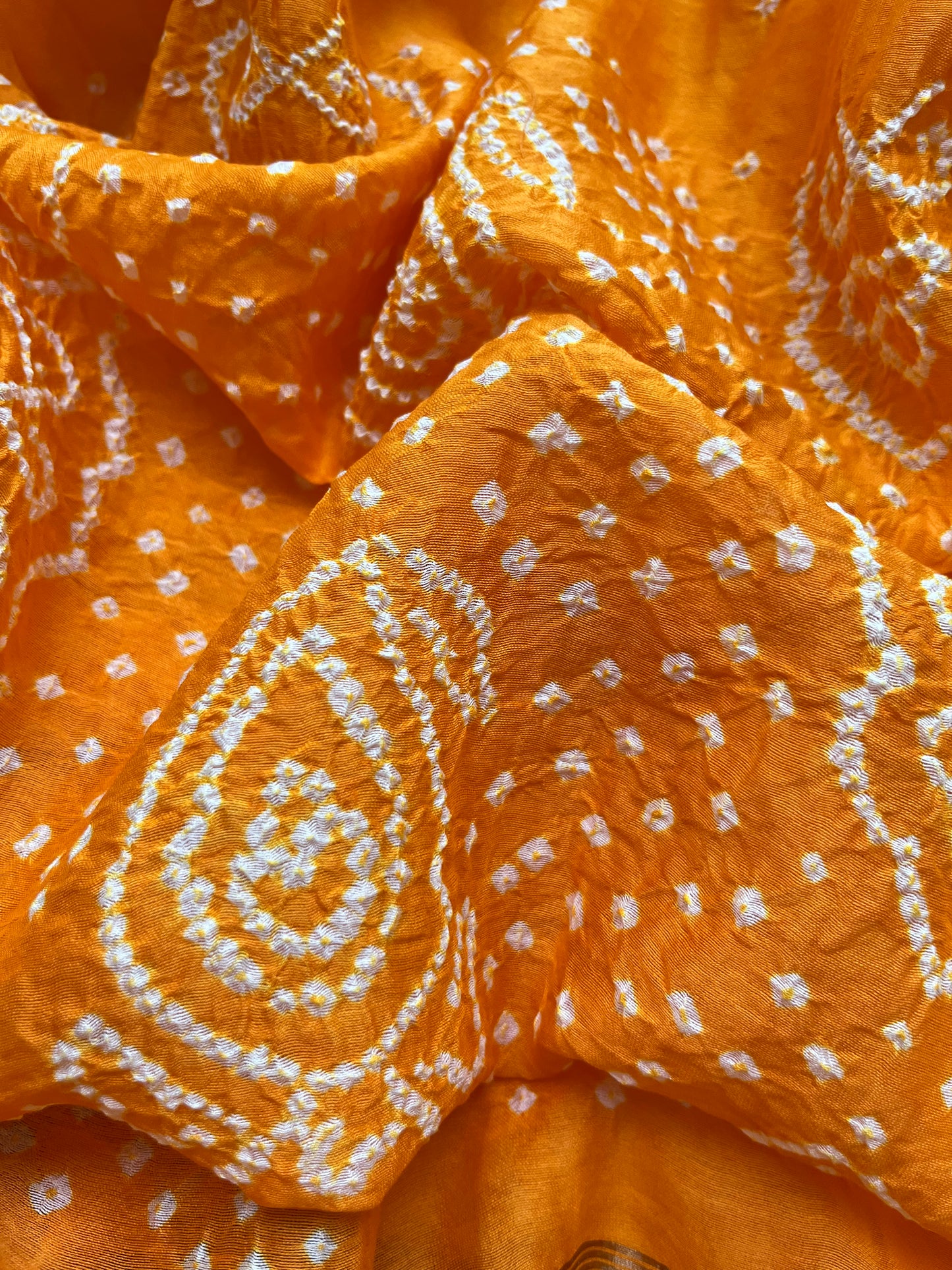 Chanderi Bandhani kurta dupatta