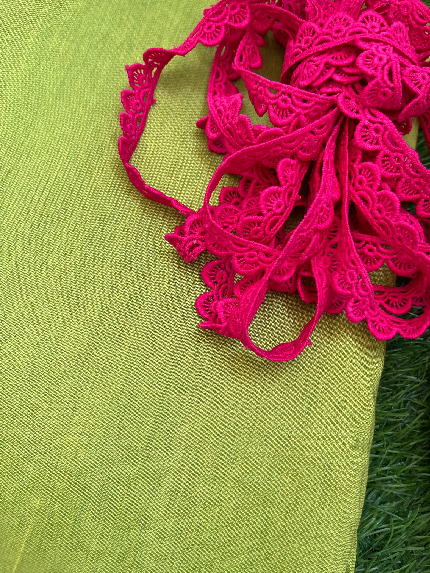 Cotton Silk plain fabric