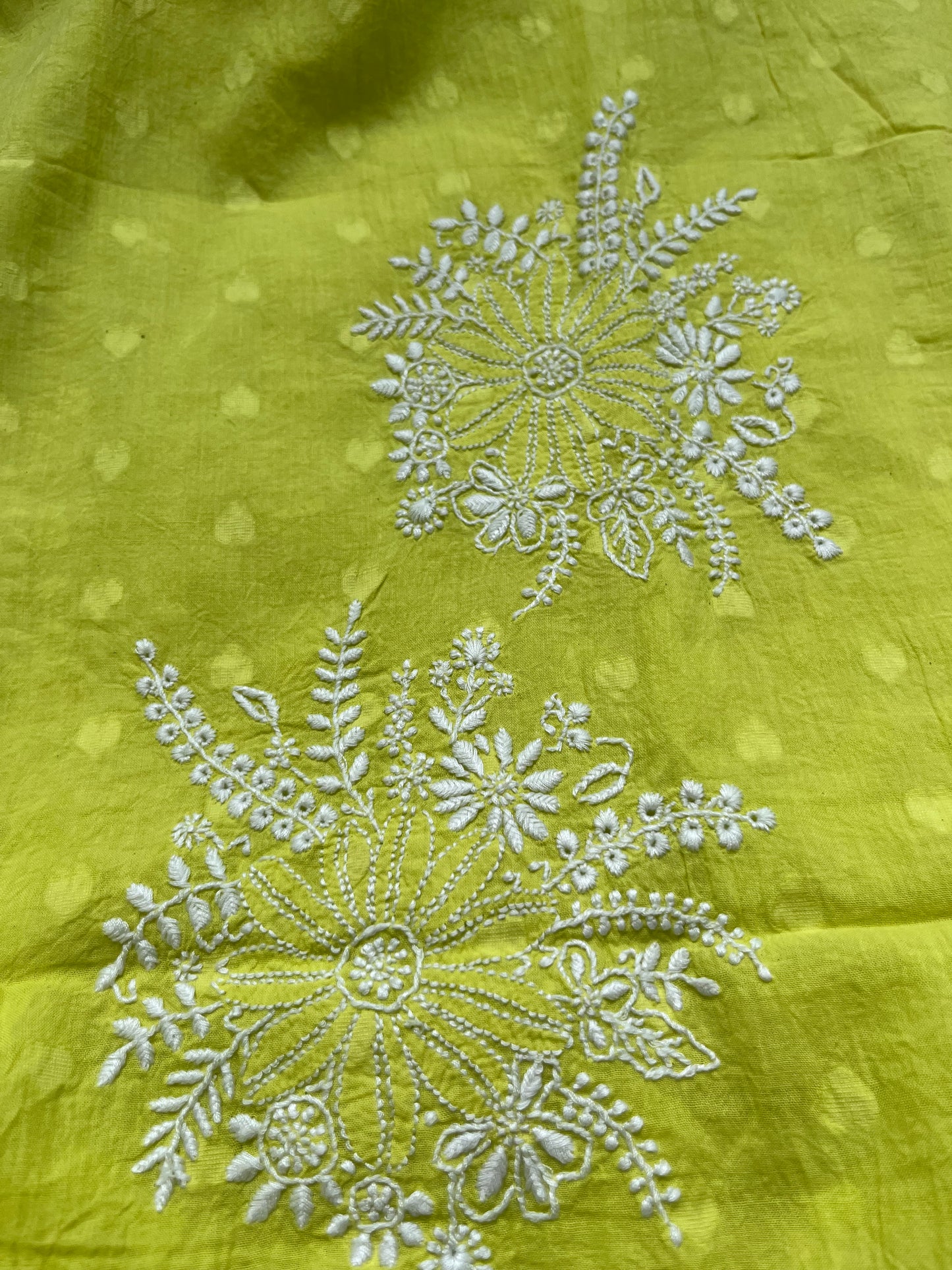 Rozana: Cotton chikankari kurta