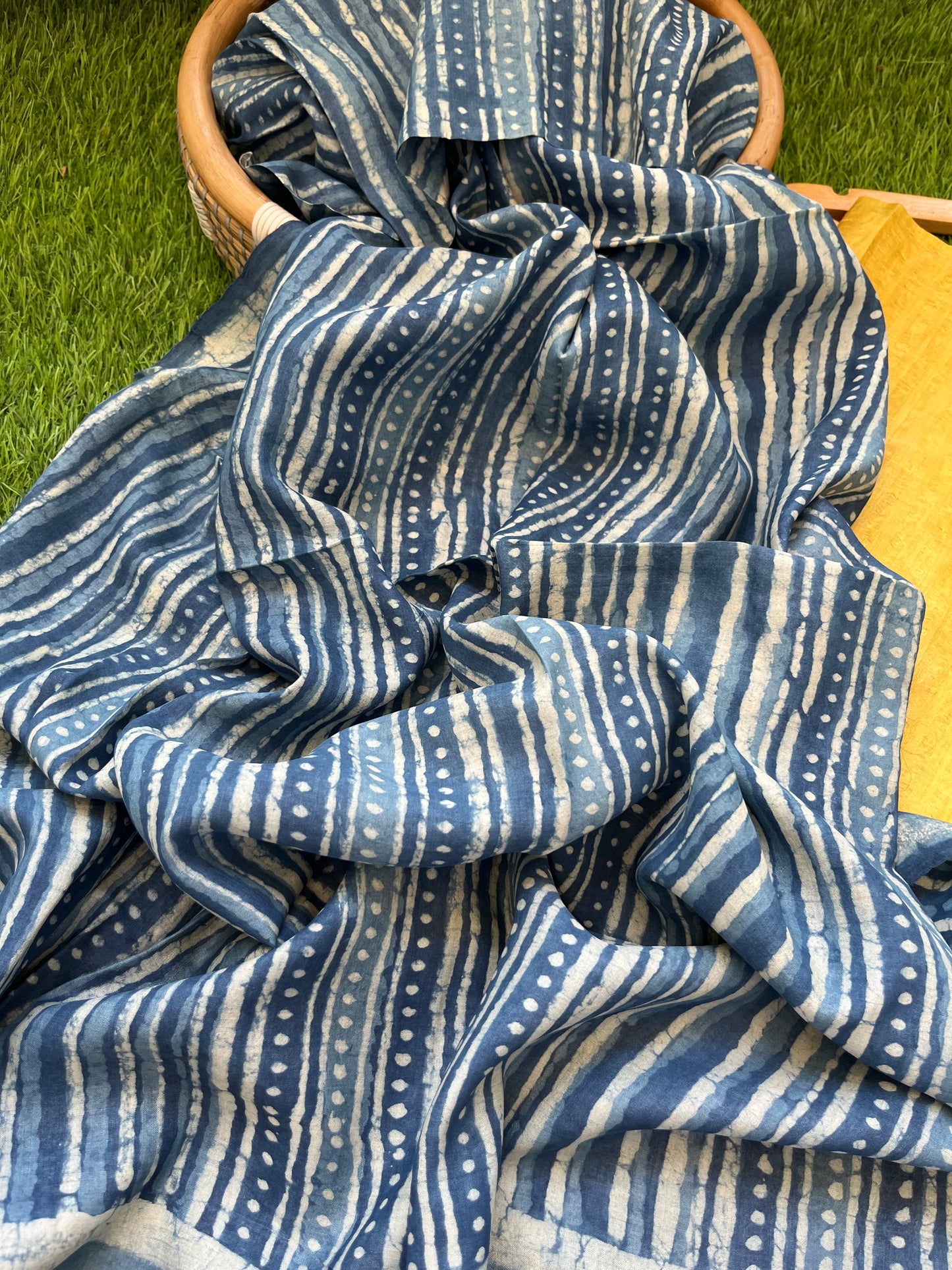 Silk kurta fabric dupatta