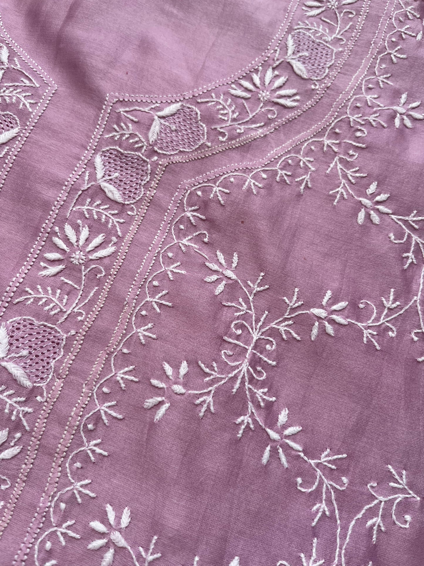 Chanderi Chikankari Kurta Dupatta