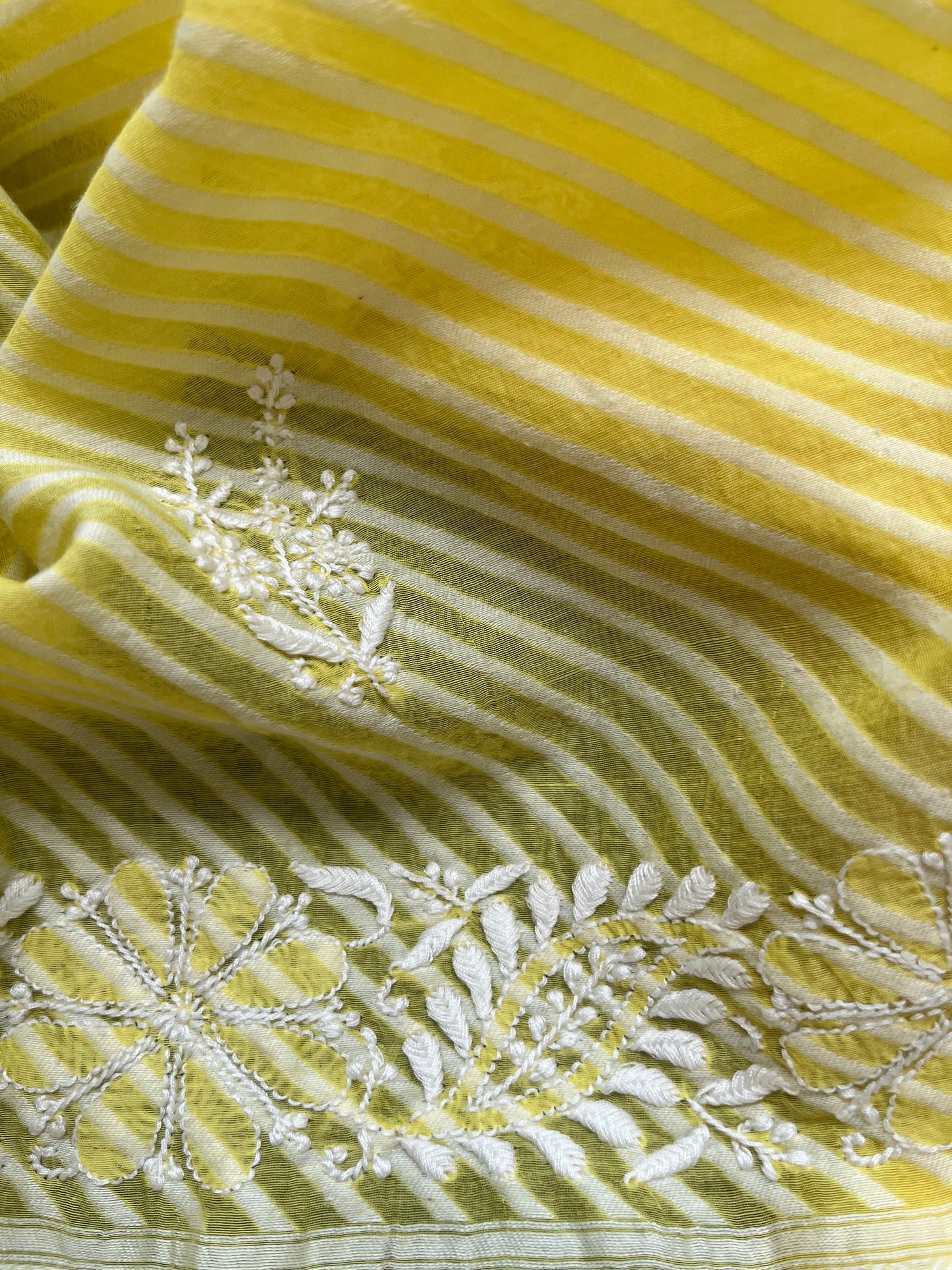 Jaamdani kurta bottom chikankari dupatta