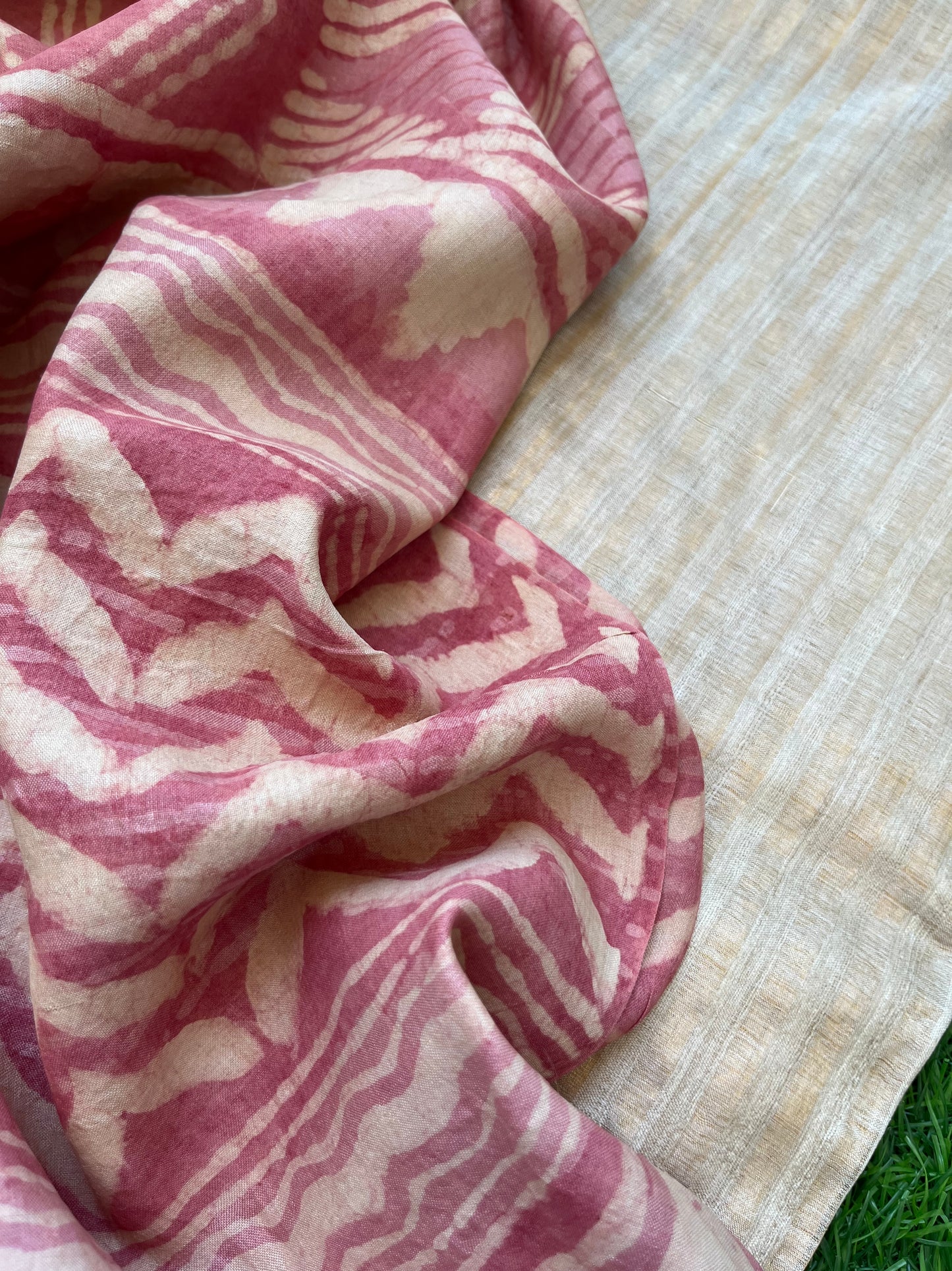 Silk kurta fabric dupatta