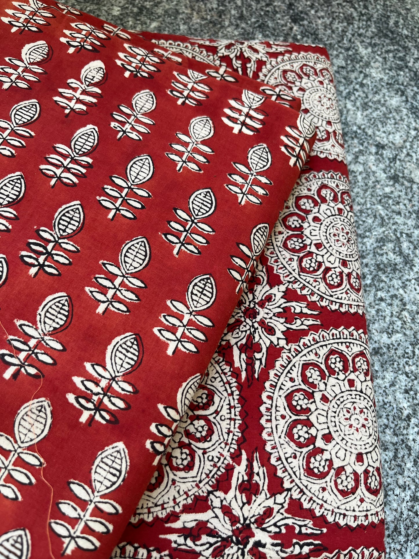Kurta Bottom Co-Ord Set (Block Print)