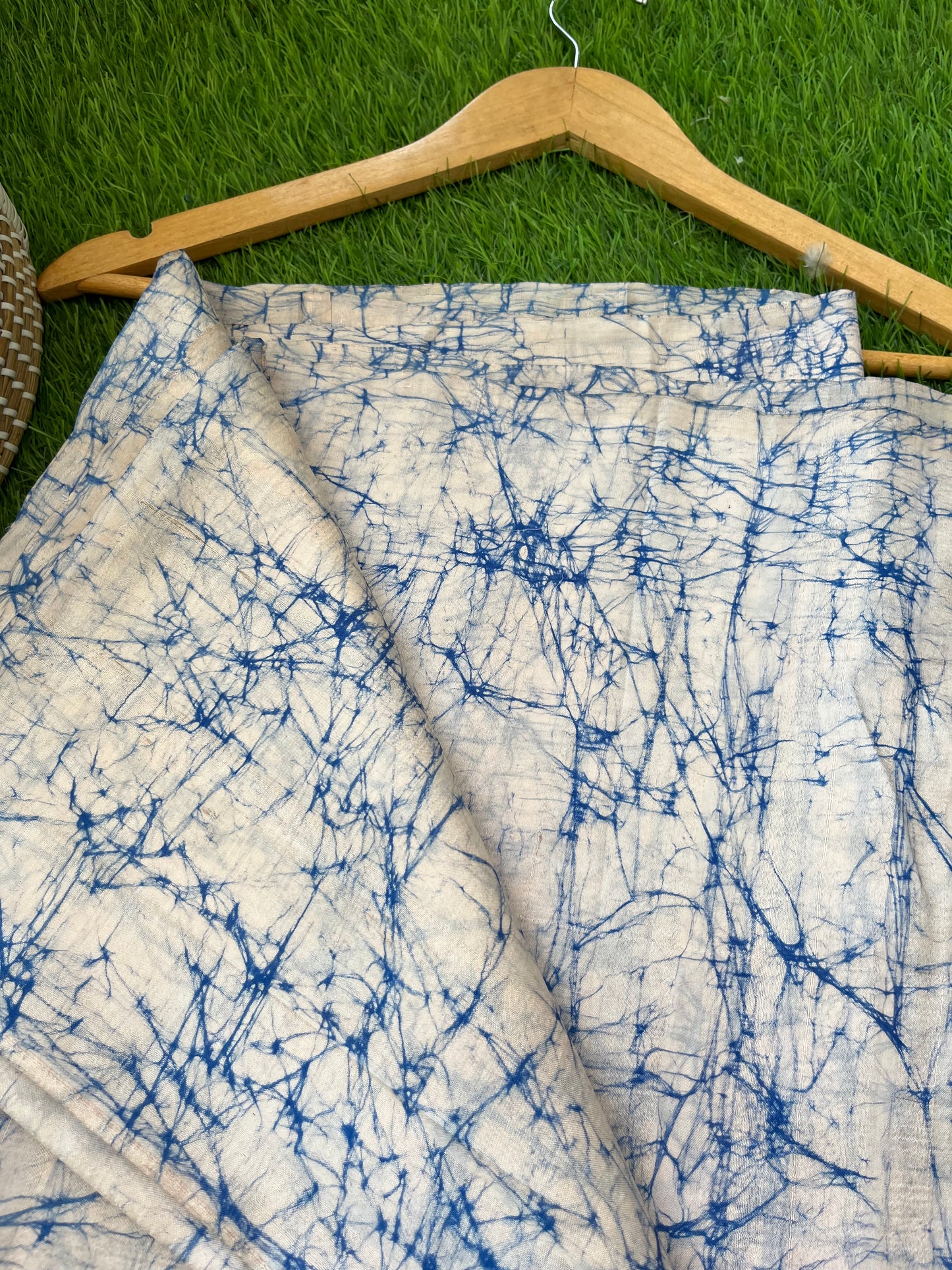 Silk baatik fabric