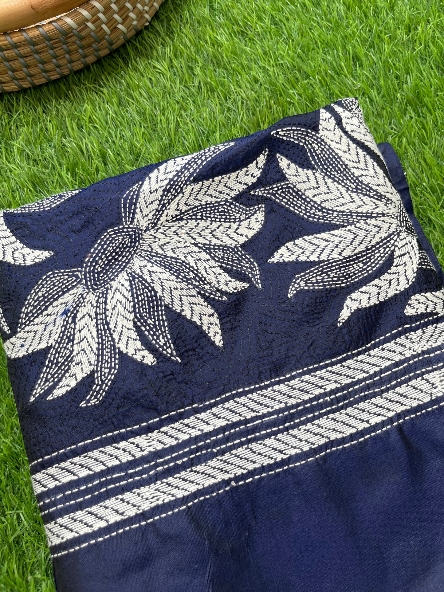 Silk Kantha Dupatta