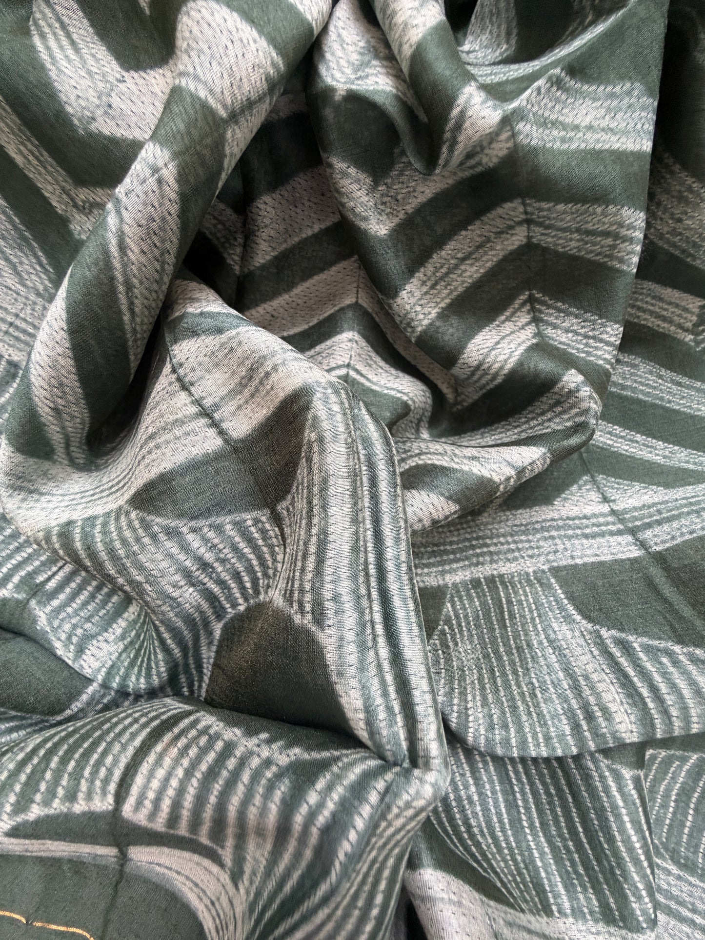 Chanderi Shibori kurta dupatta