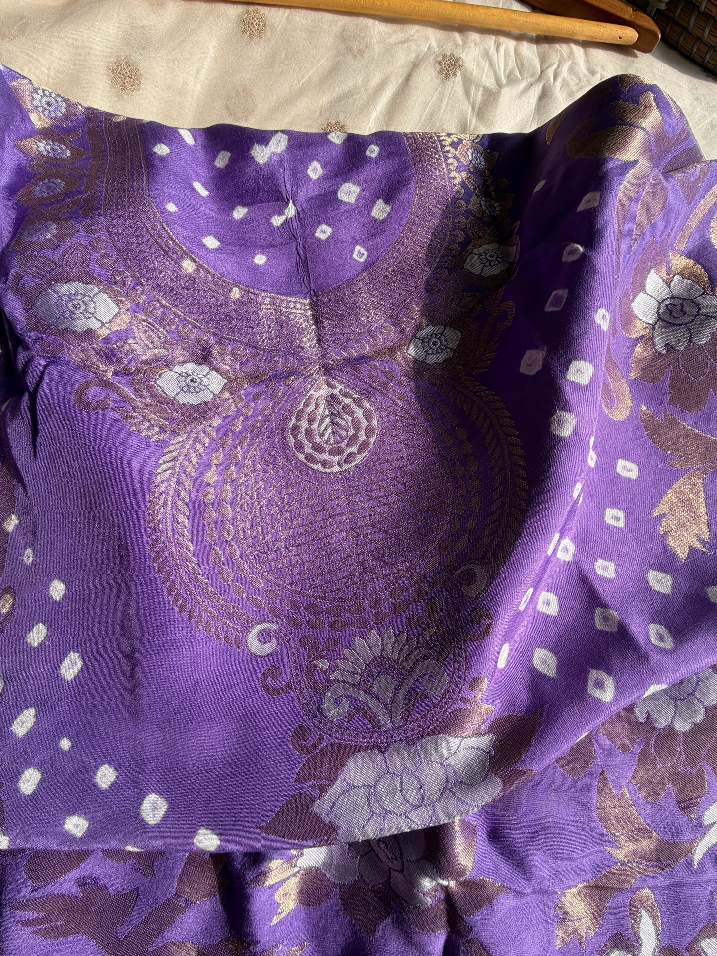 Modal Bandhani kurta bottom dupatta