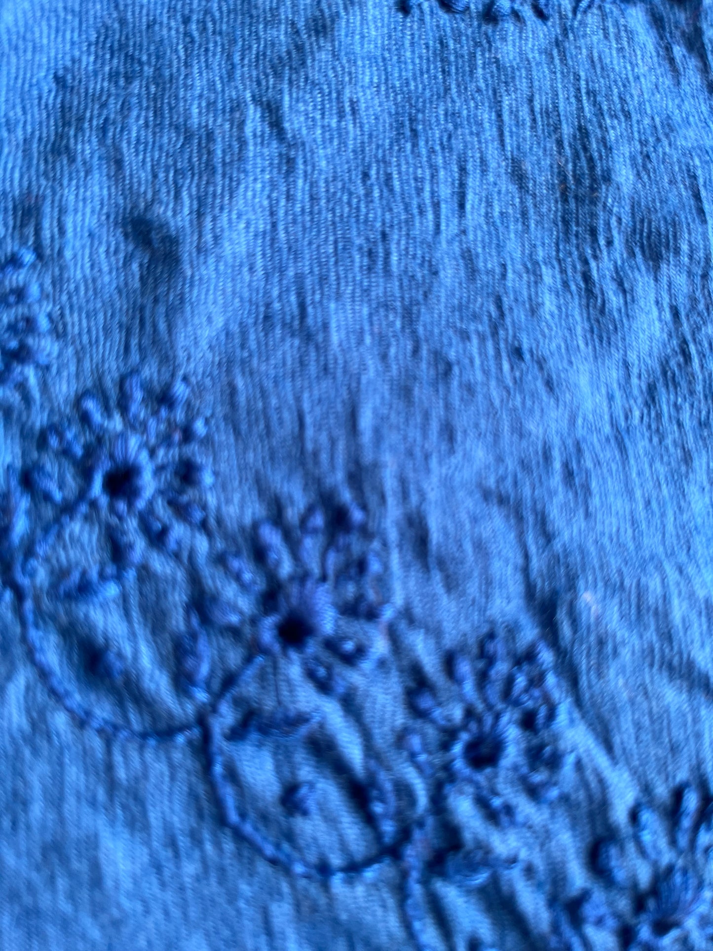 Pure wool chikankari shawl
