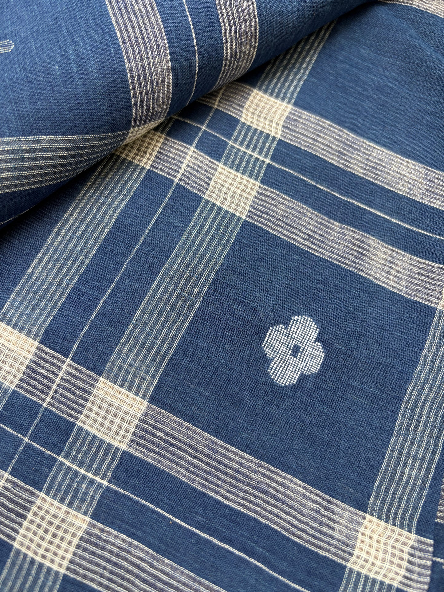 Jaamdani mul fabric