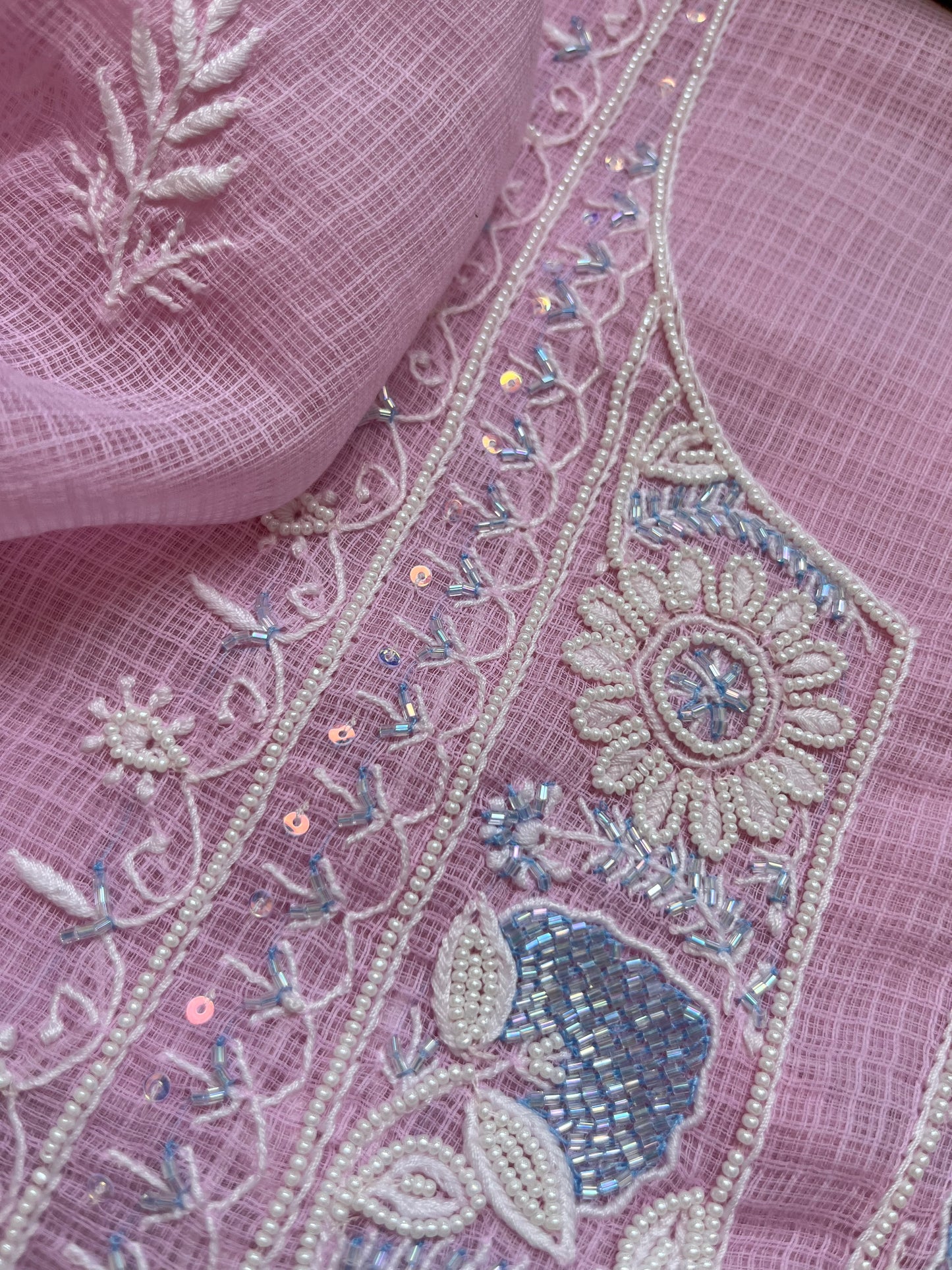 Kota Chikankari Kurta Dupatta