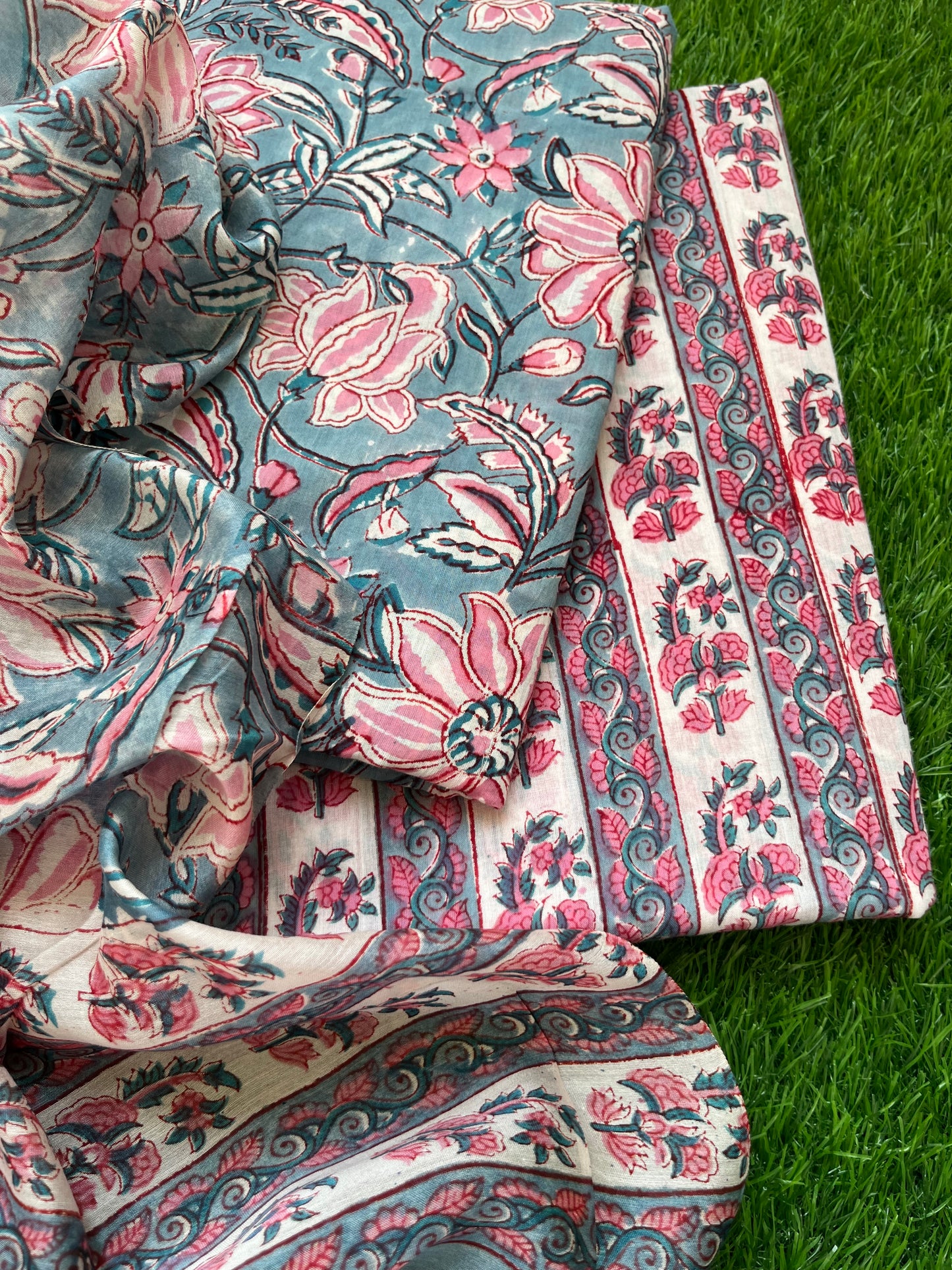 Chanderi Dupatta cotton Kurta
