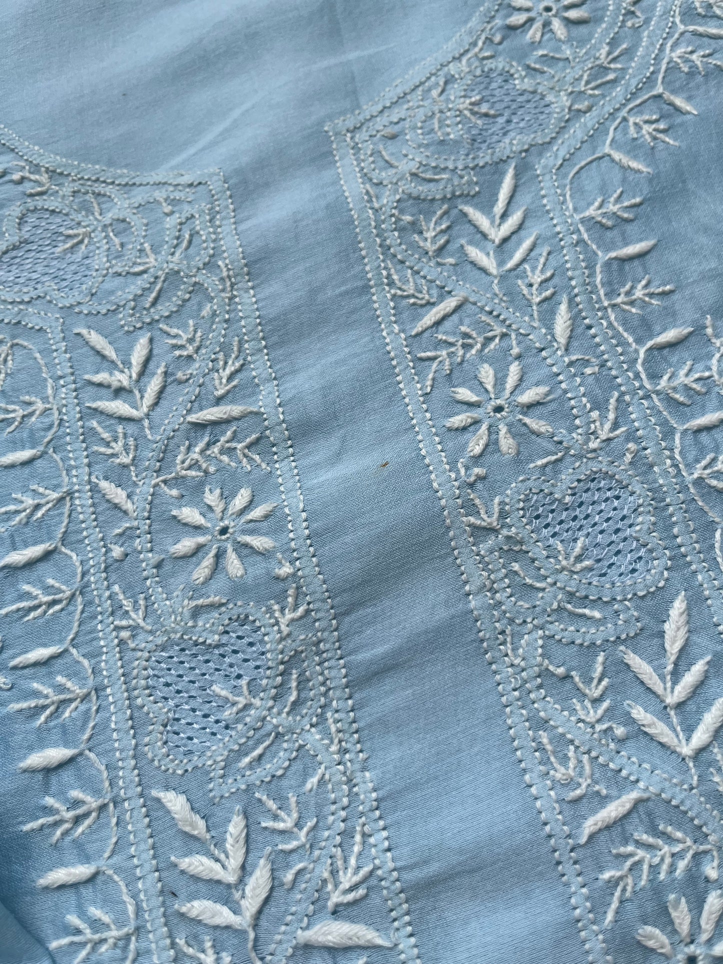 Chanderi Chikankari Kurta Dupatta