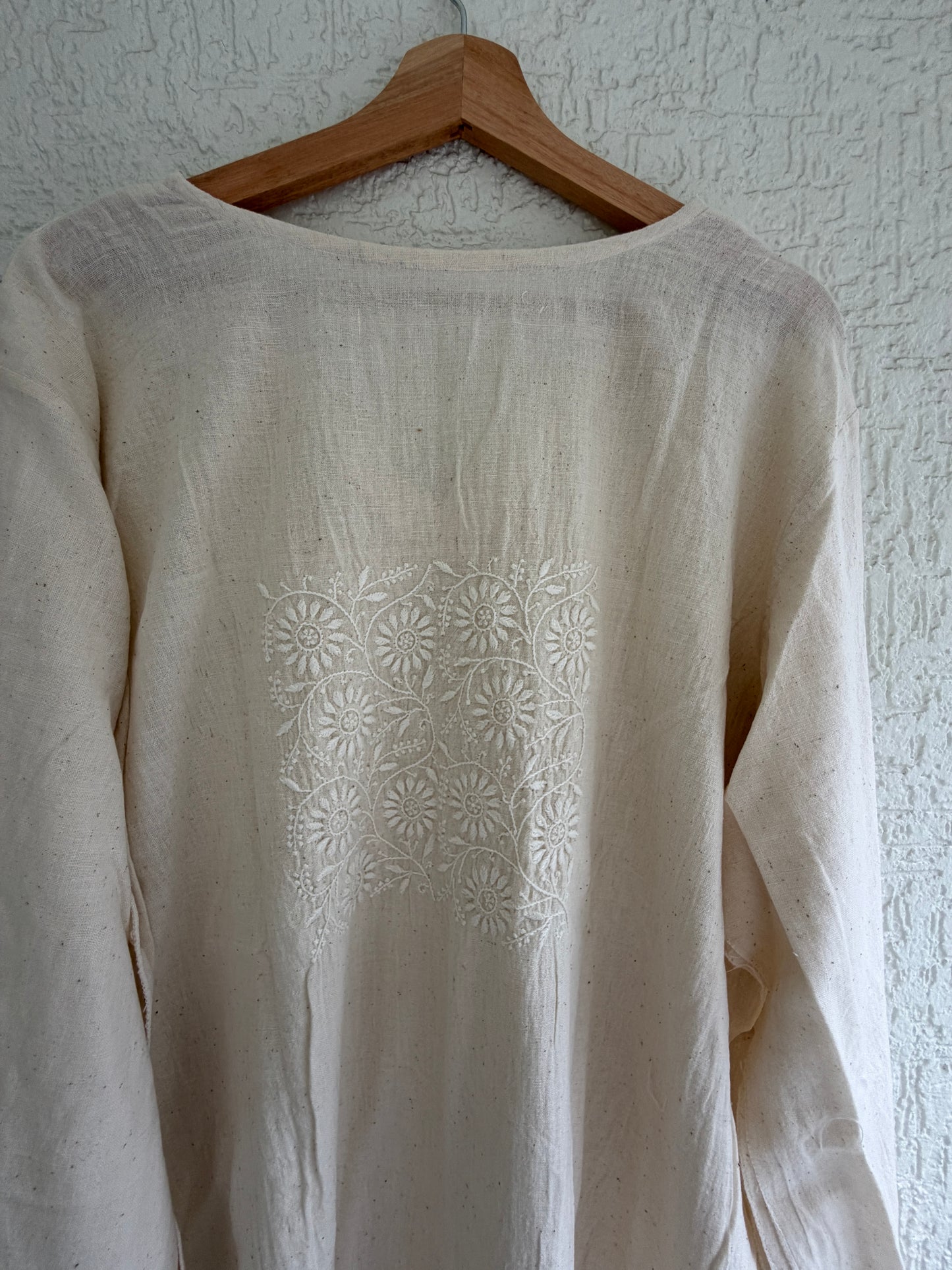 Kala cotton Kurta ( Semi Stitched)