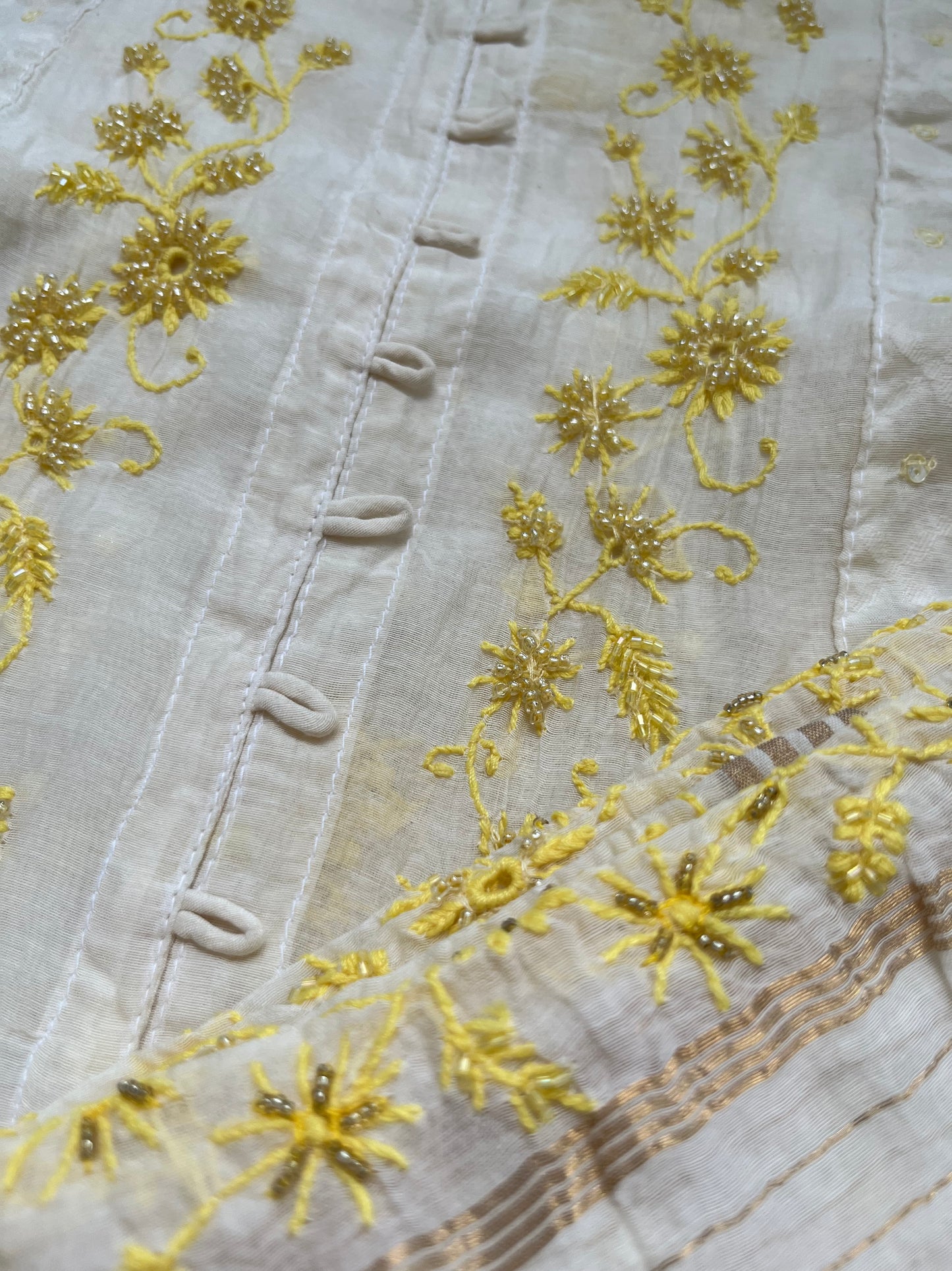 Chanderi Chikankari Kurta Dupatta