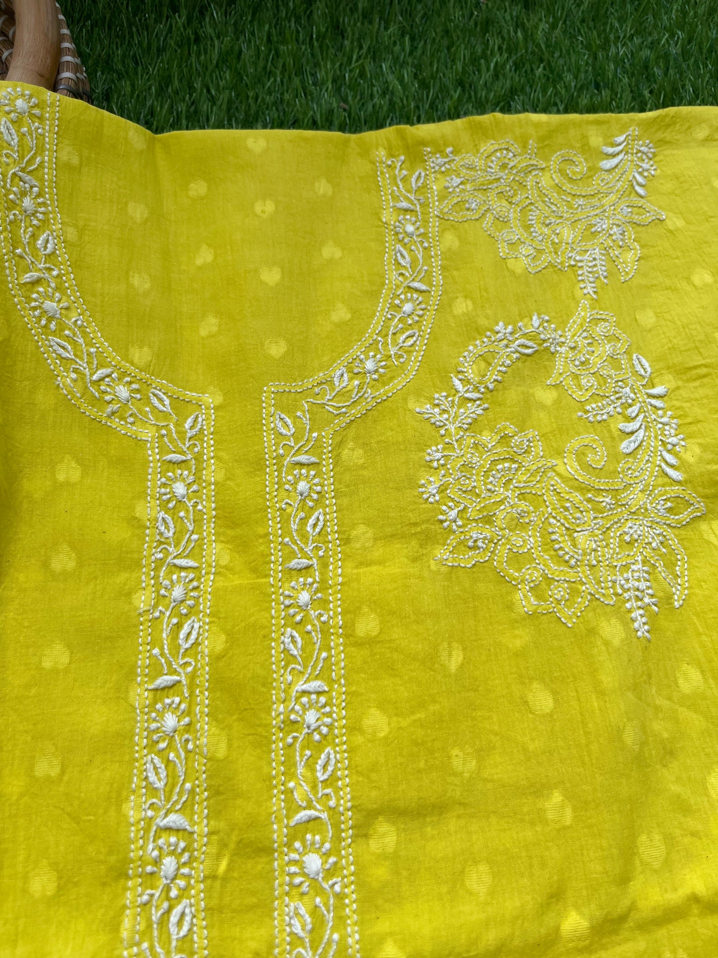 Rozana: Cotton chikankari kurta
