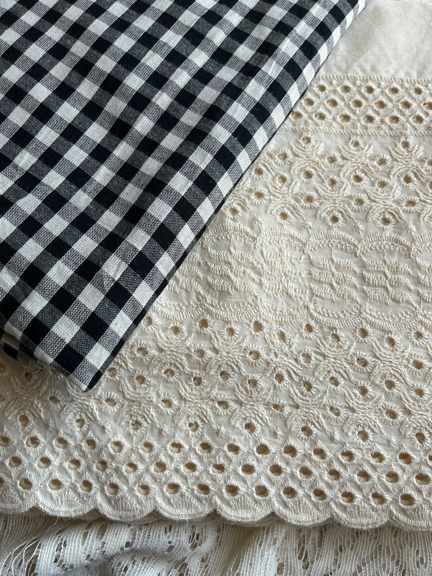 Cotton kurta fabric hakoba Bottom
