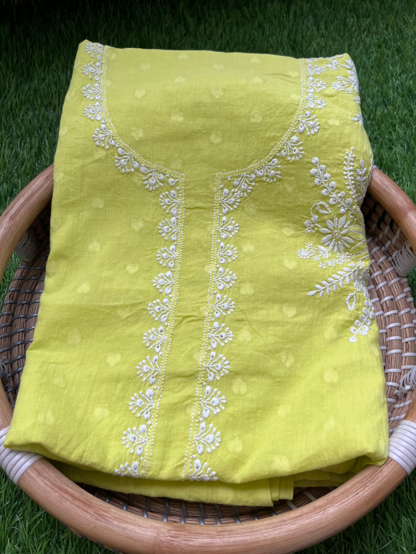 Rozana: Cotton chikankari kurta