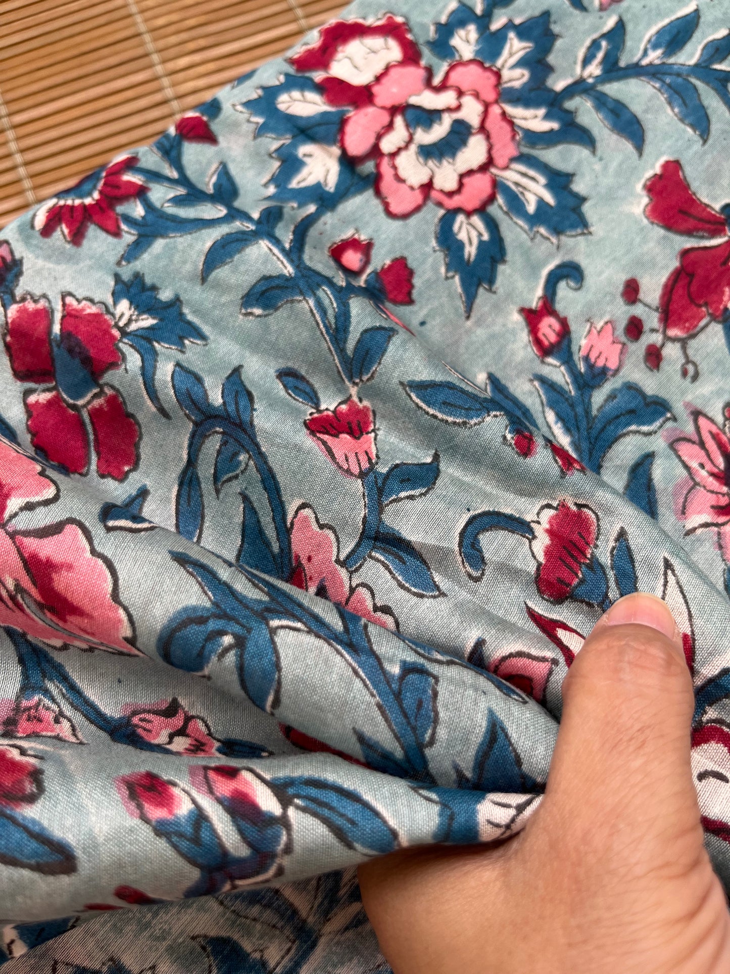 Chanderi kurta fabric