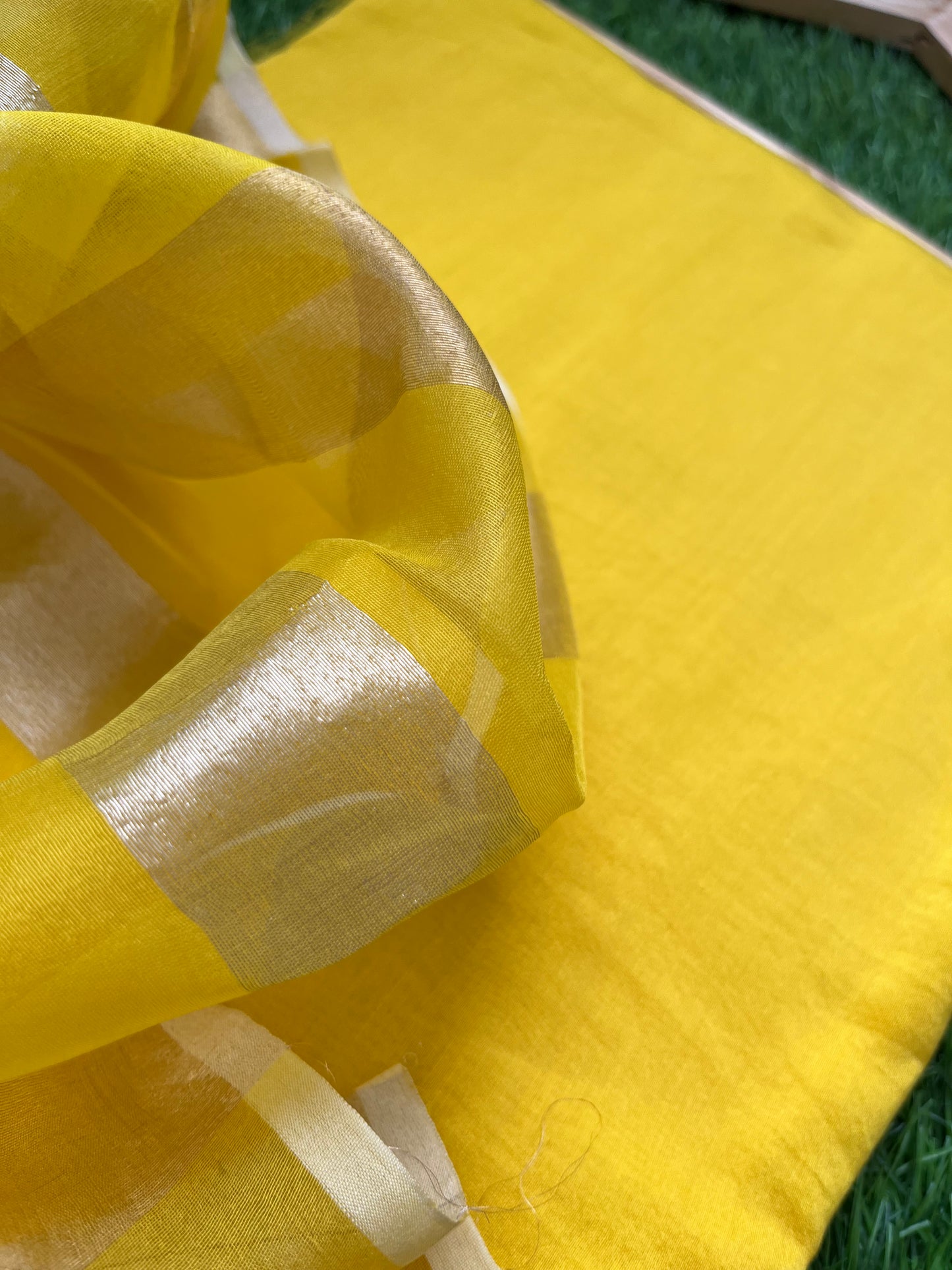 त्योहार् -Banarasi organza dupatta chanderi fabric