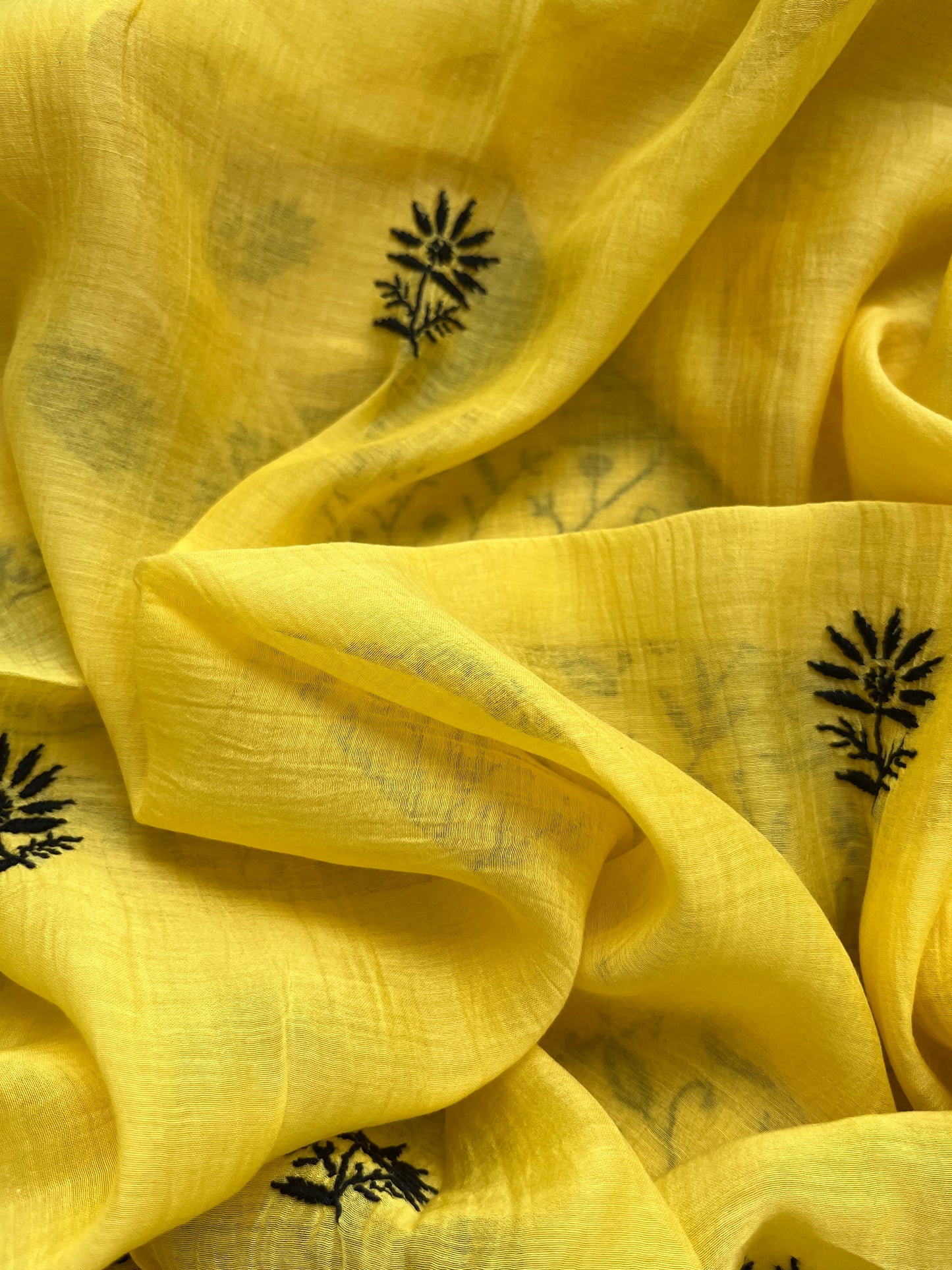 Chanderi Chikankari Kurta Dupatta