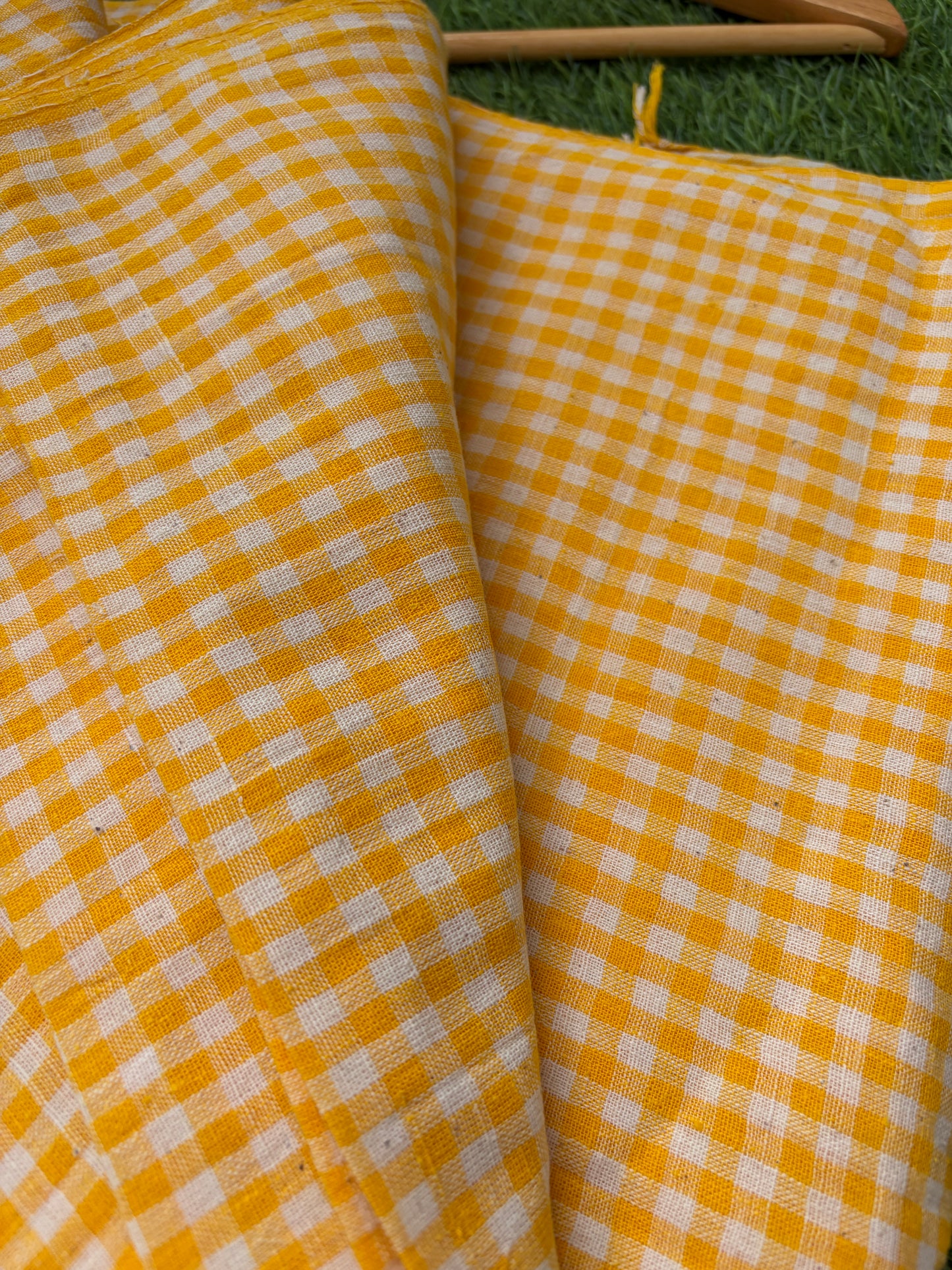 Handwoven organic kala Cotton fabric