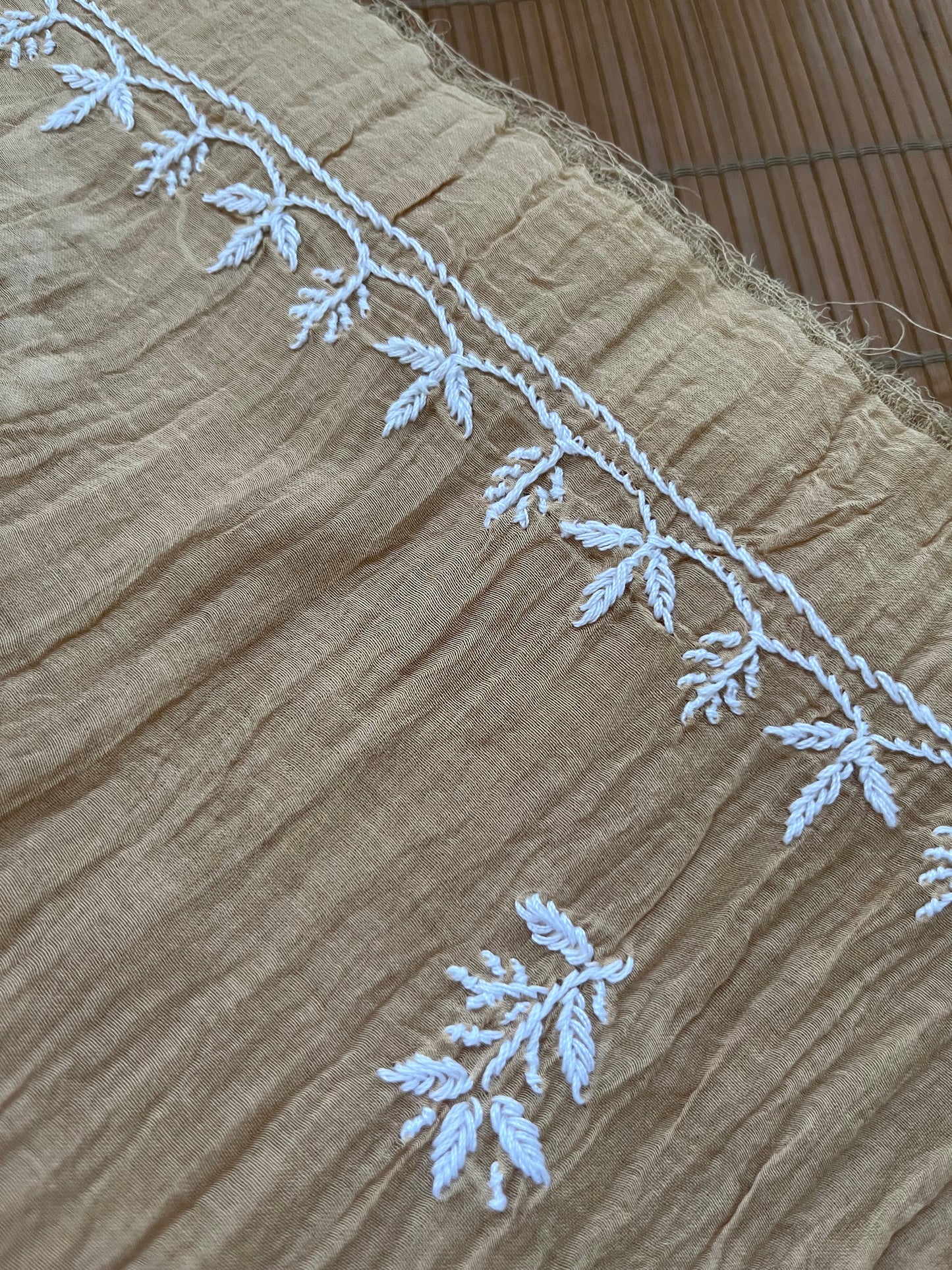 Chanderi Chikankari Kurta Dupatta