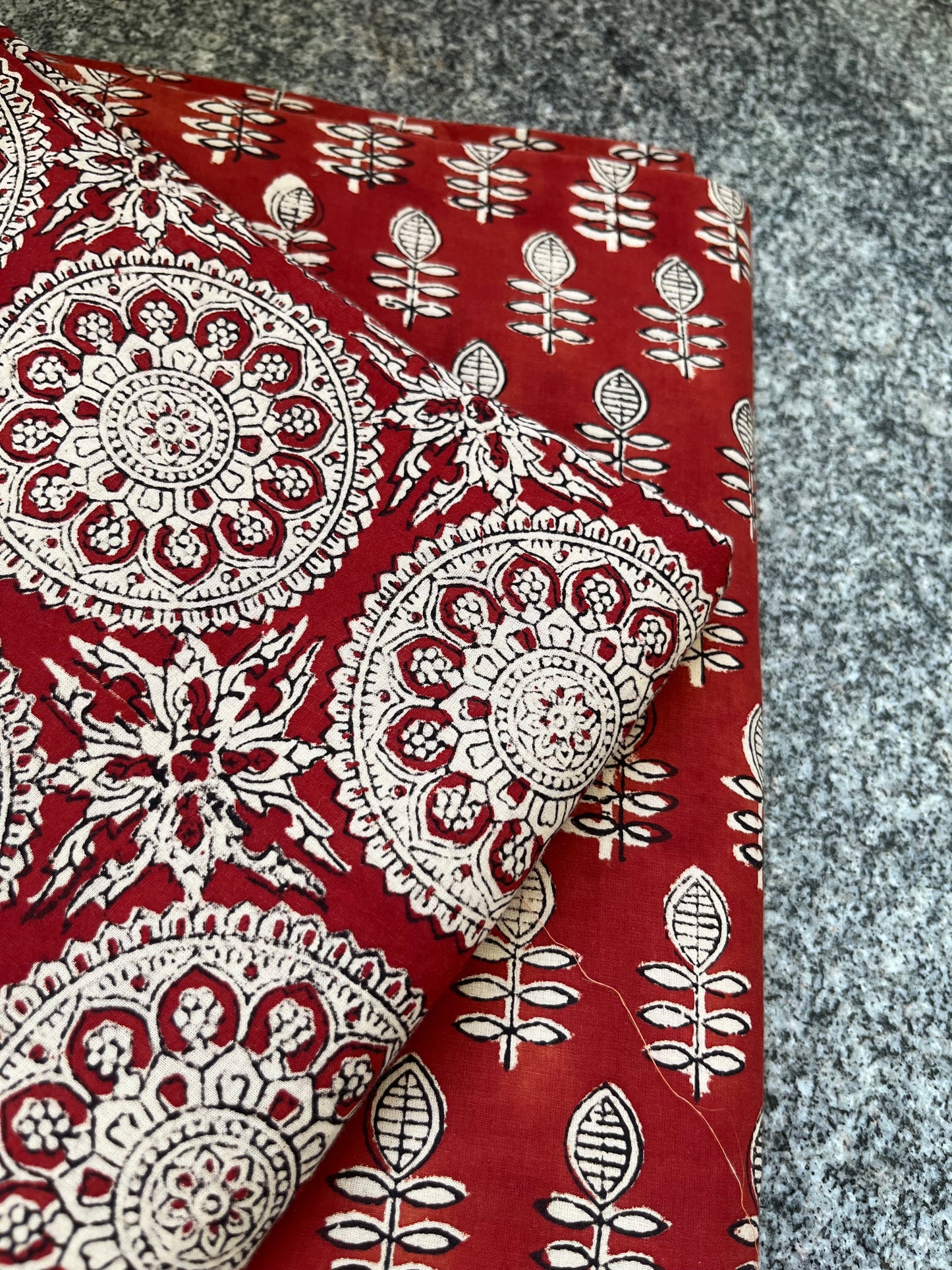 Kurta Bottom Co-Ord Set (Block Print)