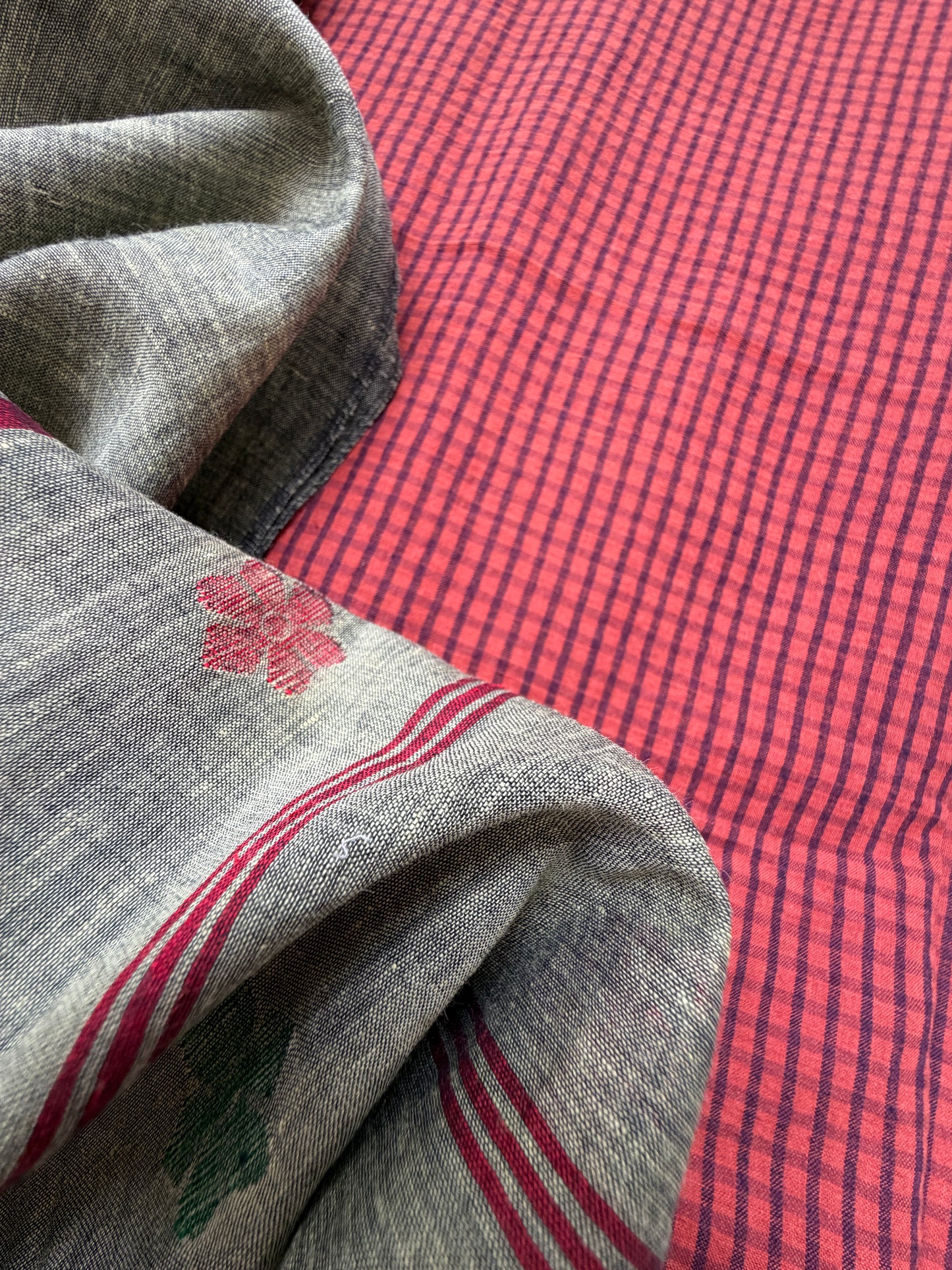 Jaamdani Mul dupatta khadi kurta Bottom