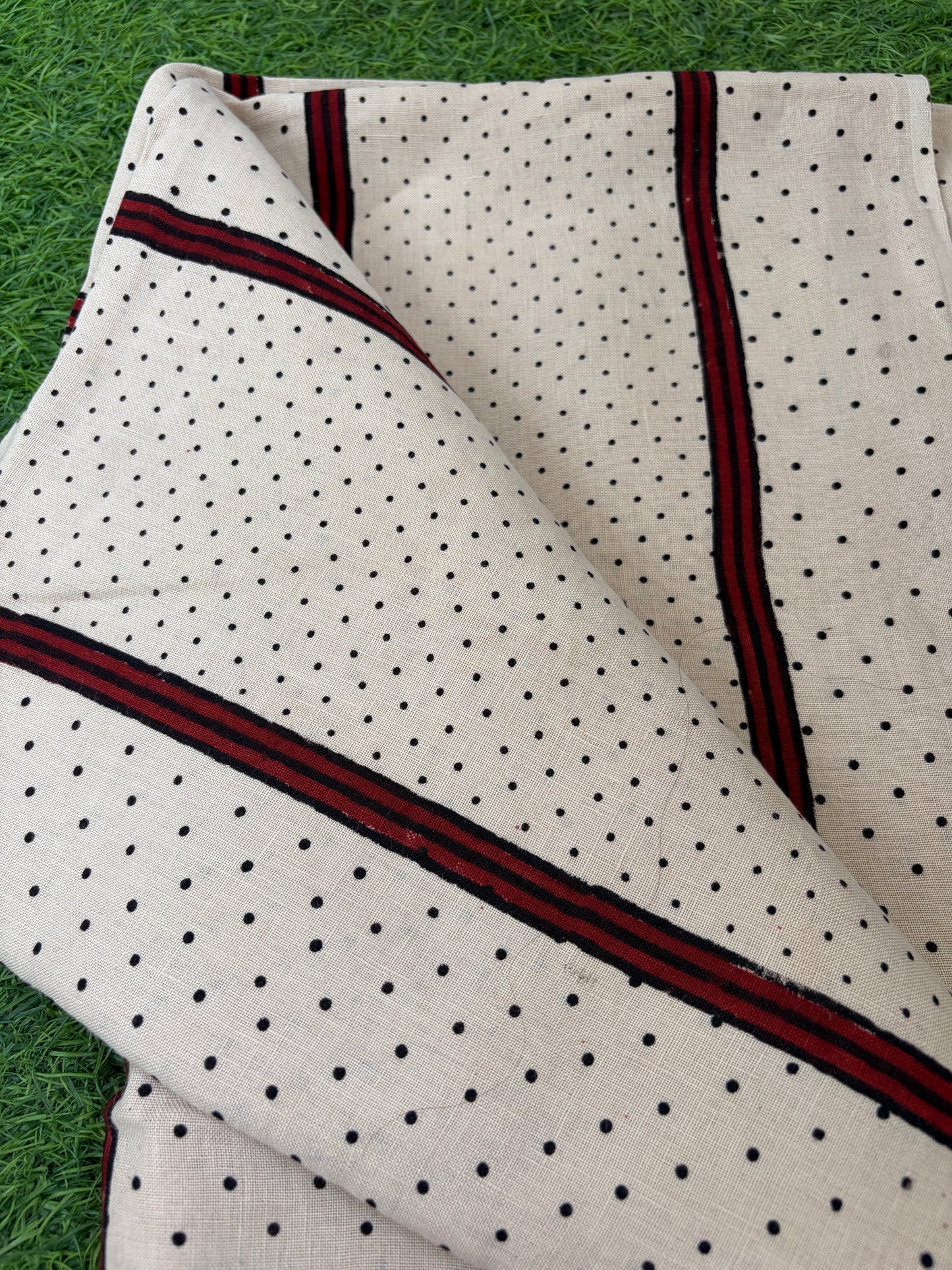 Linen Ajrakh Kurta
