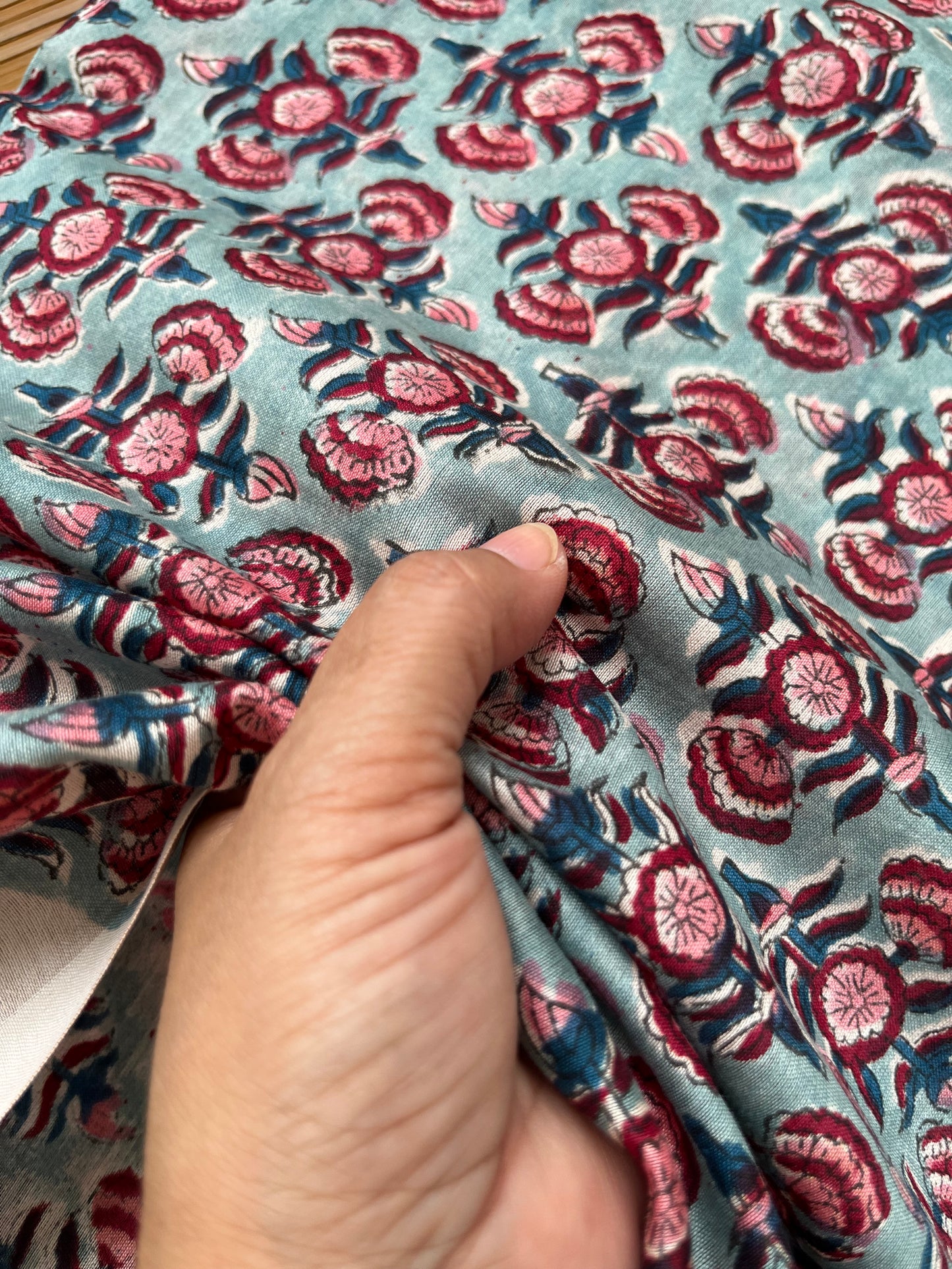 Chanderi kurta fabric