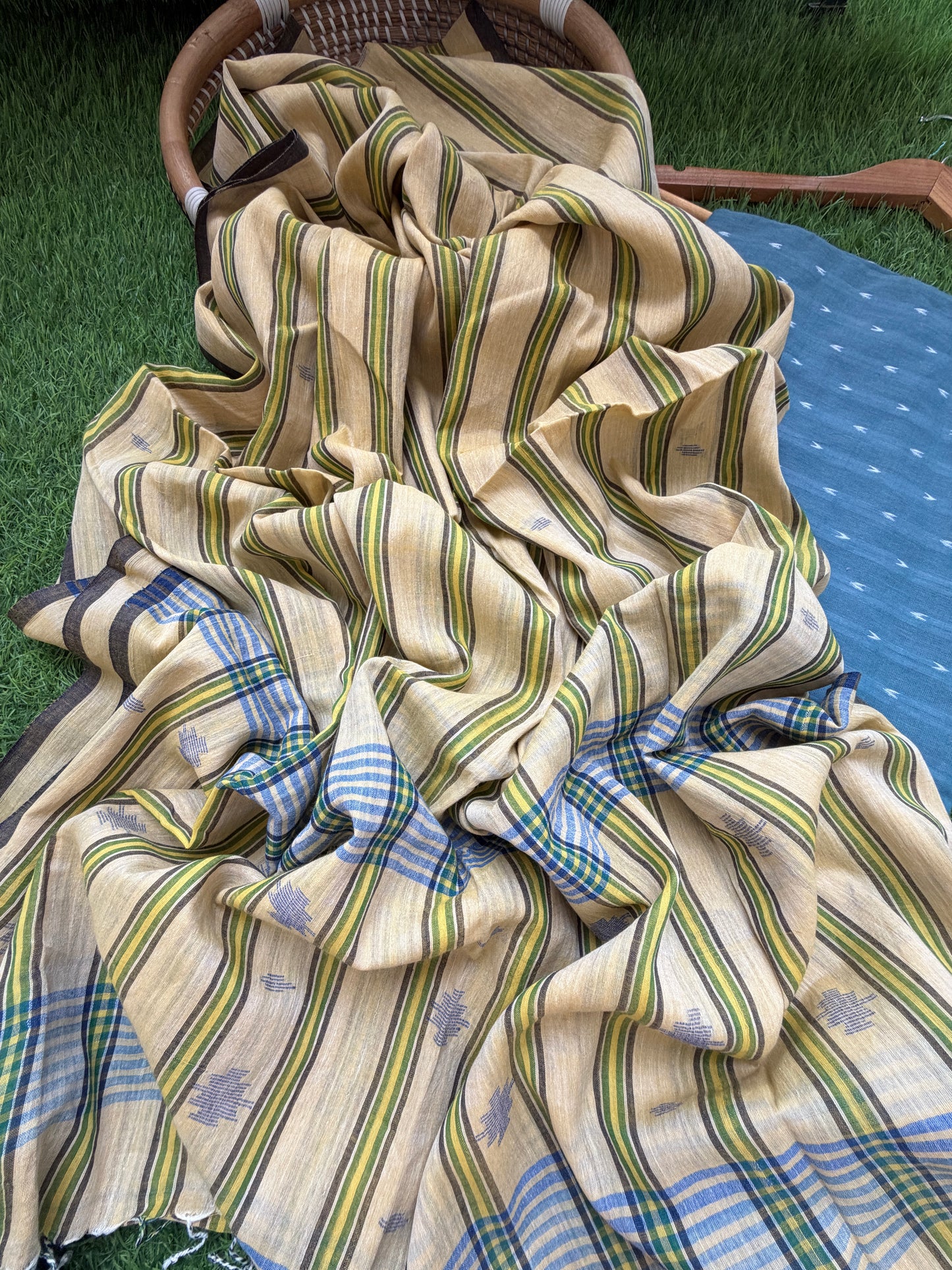 Jaamdani Mul dupatta mangalgiri kurta Bottom