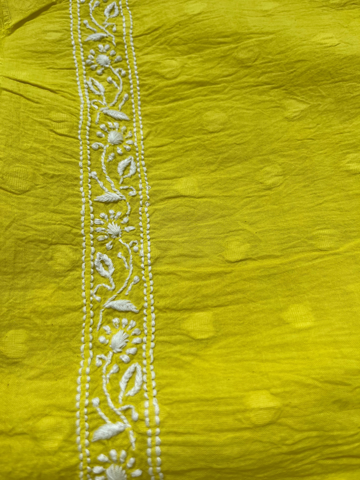 Rozana: Cotton chikankari kurta