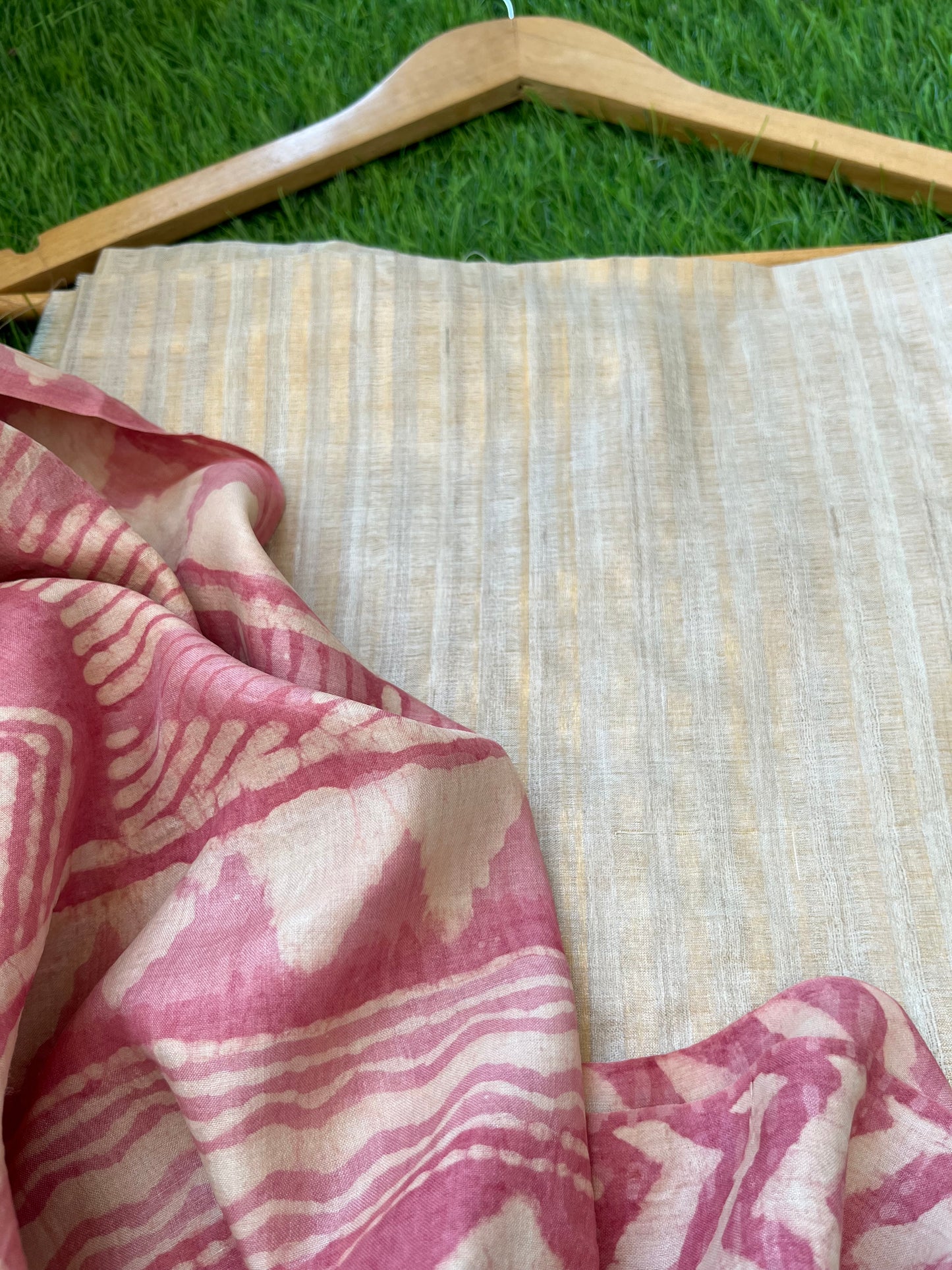 Silk kurta fabric dupatta