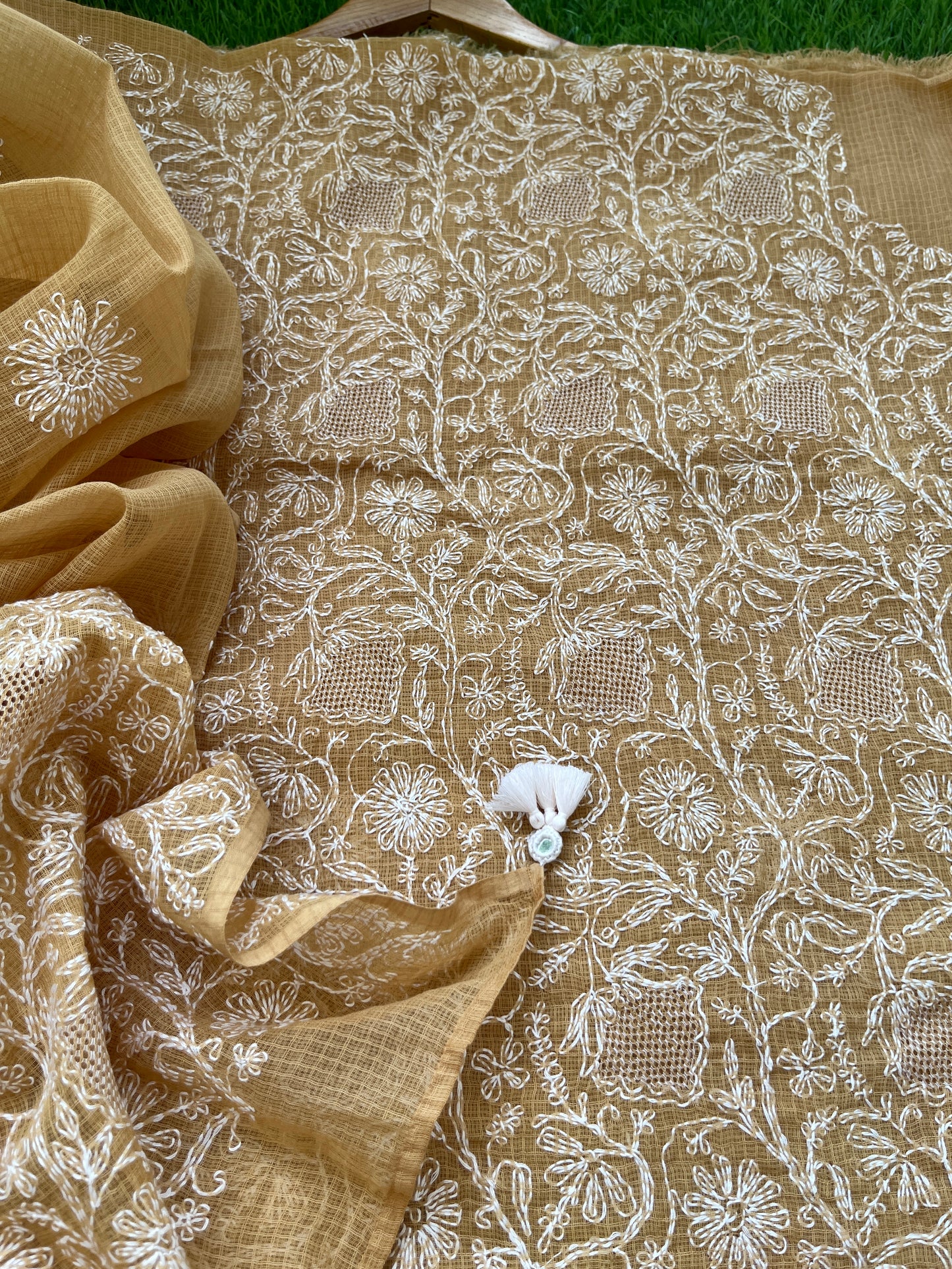 Kota Chikankari Kurta Dupatta