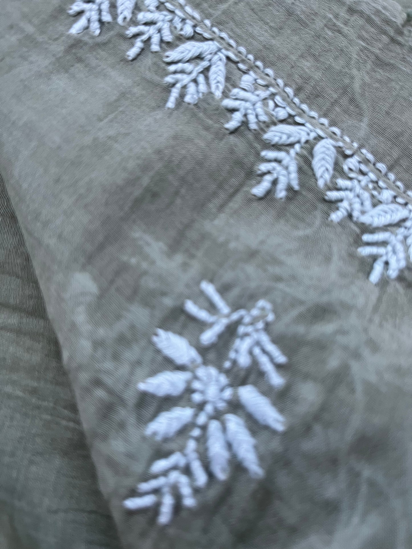 Chanderi Chikankari Kurta Dupatta