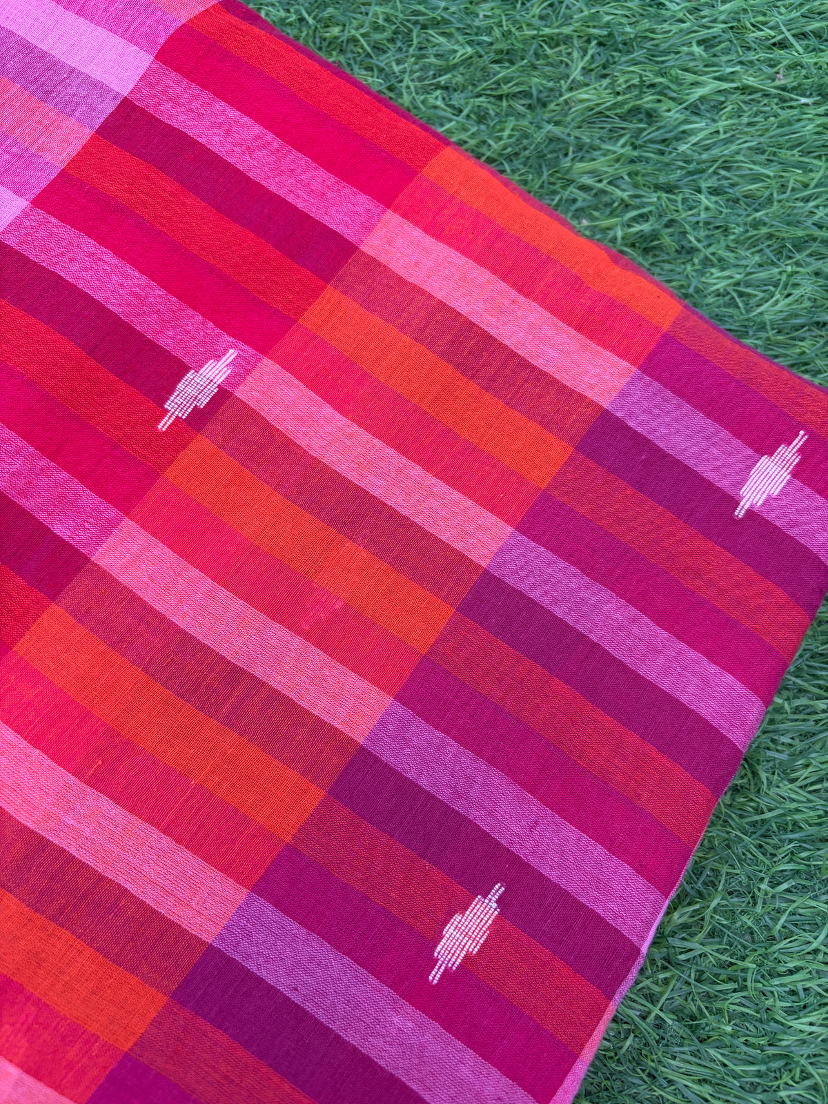Jaamdani mul fabric
