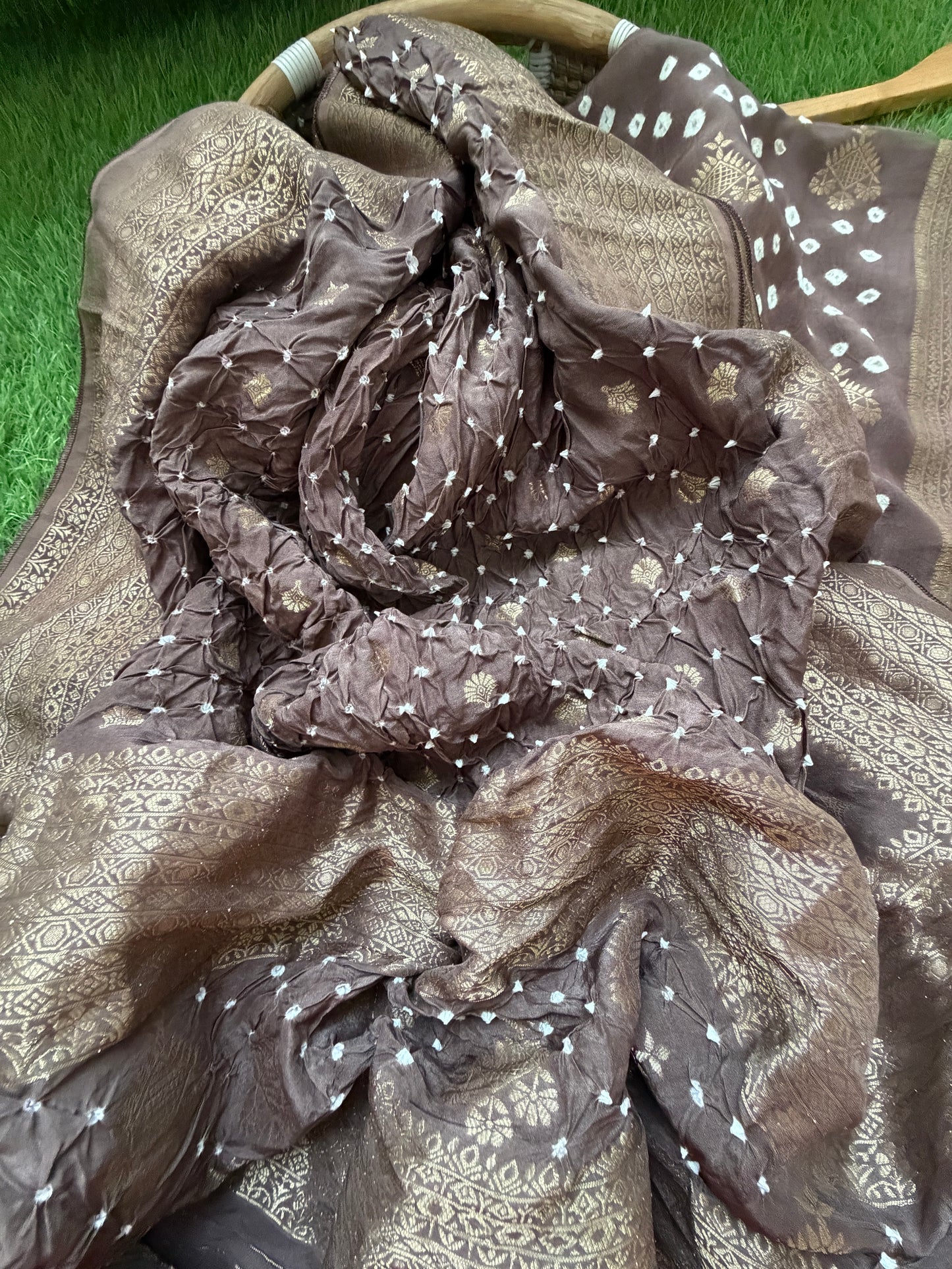 Modal Bandhani kurta bottom dupatta