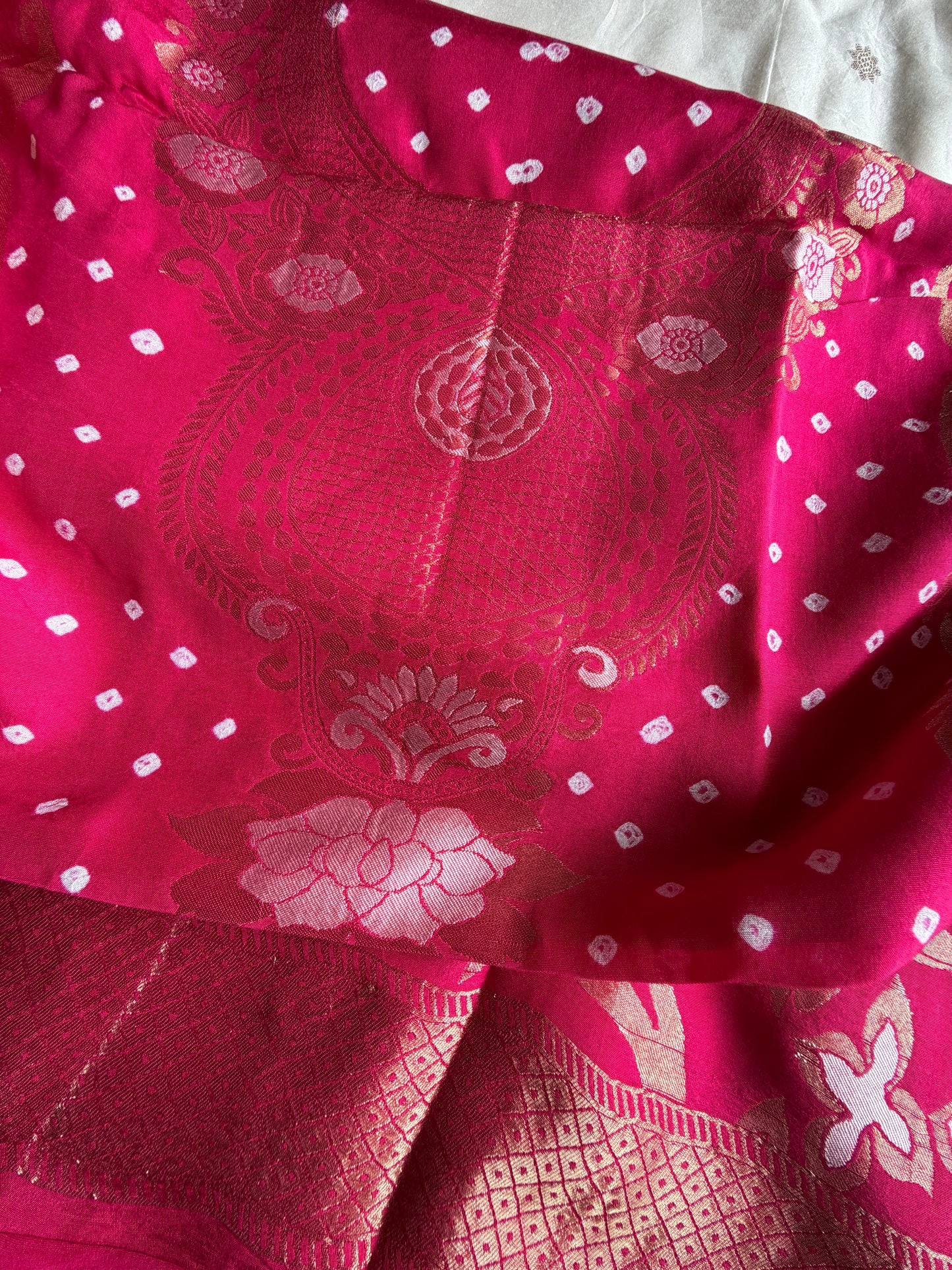 Modal Bandhani kurta bottom dupatta