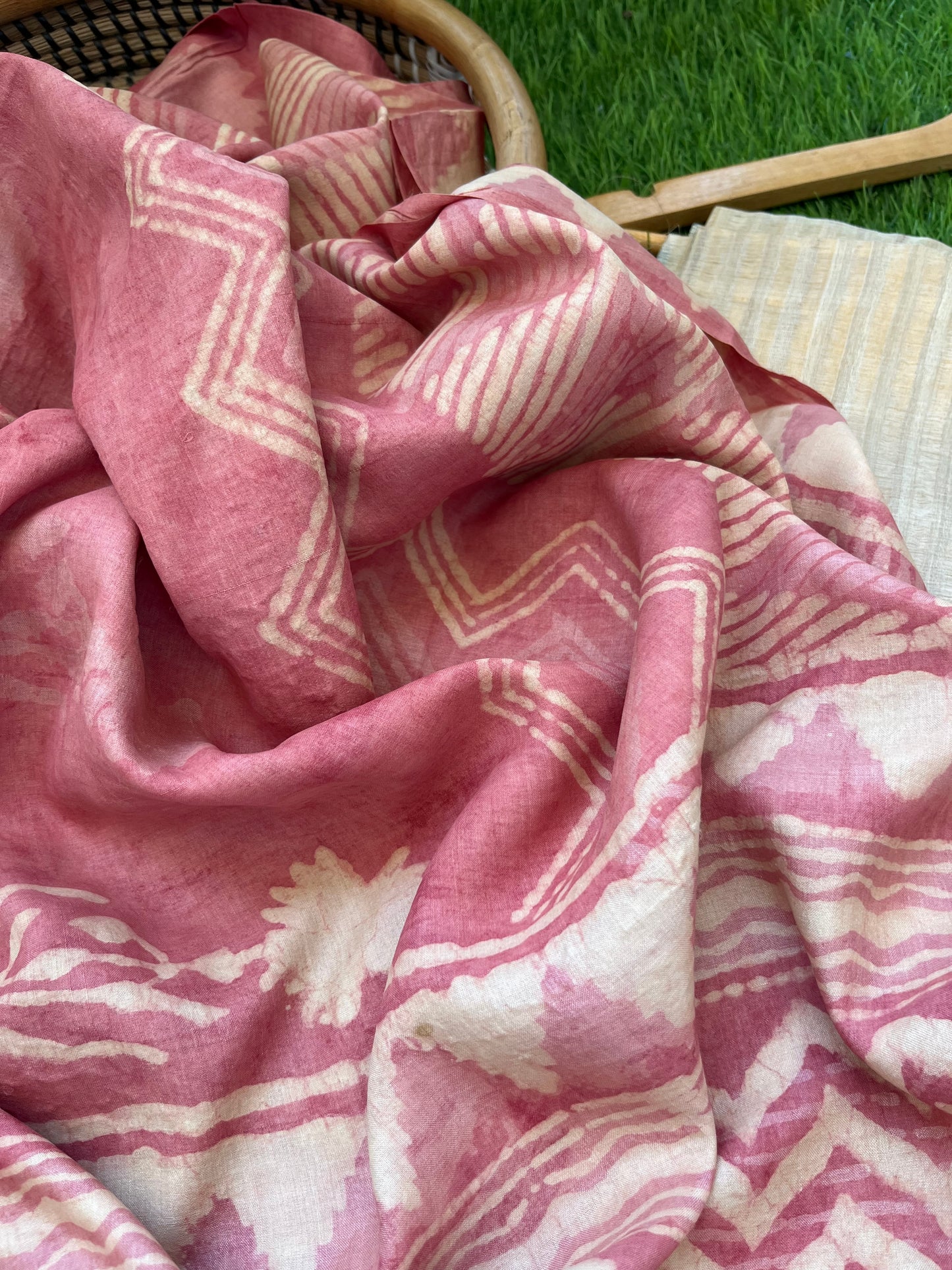 Silk kurta fabric dupatta