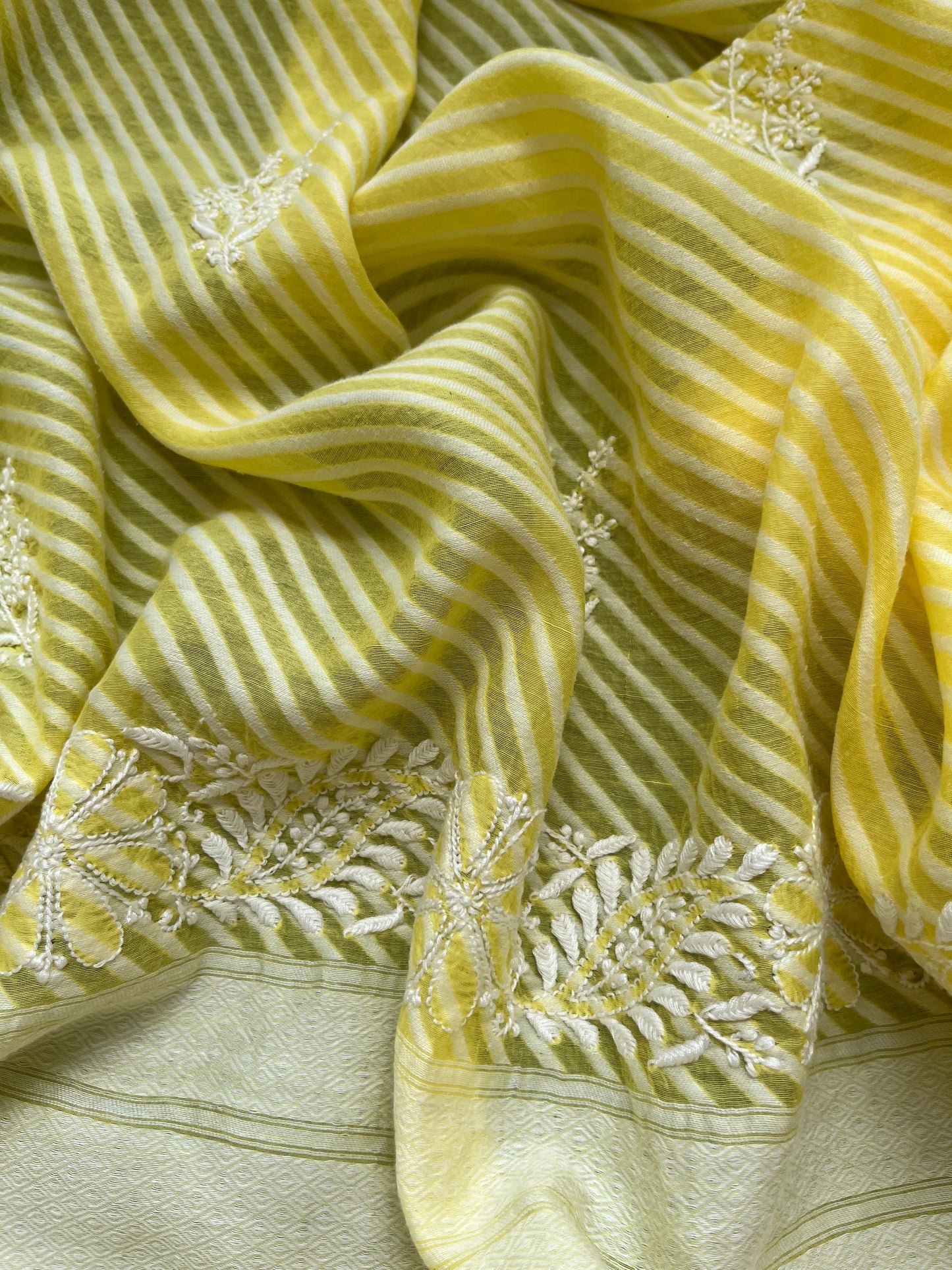 Jaamdani kurta bottom chikankari dupatta